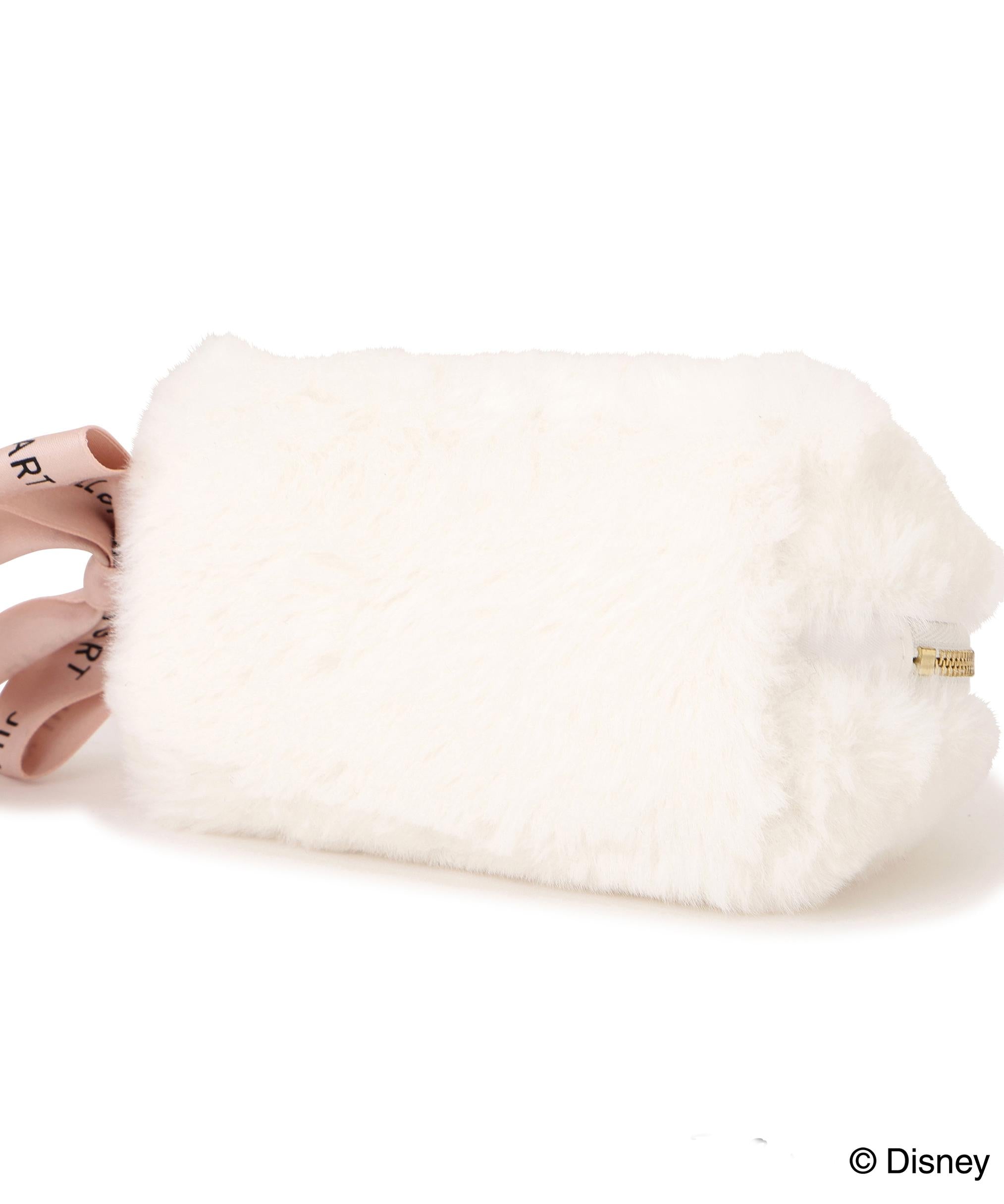 Disney Marie/ラウンドポーチ ホワイト