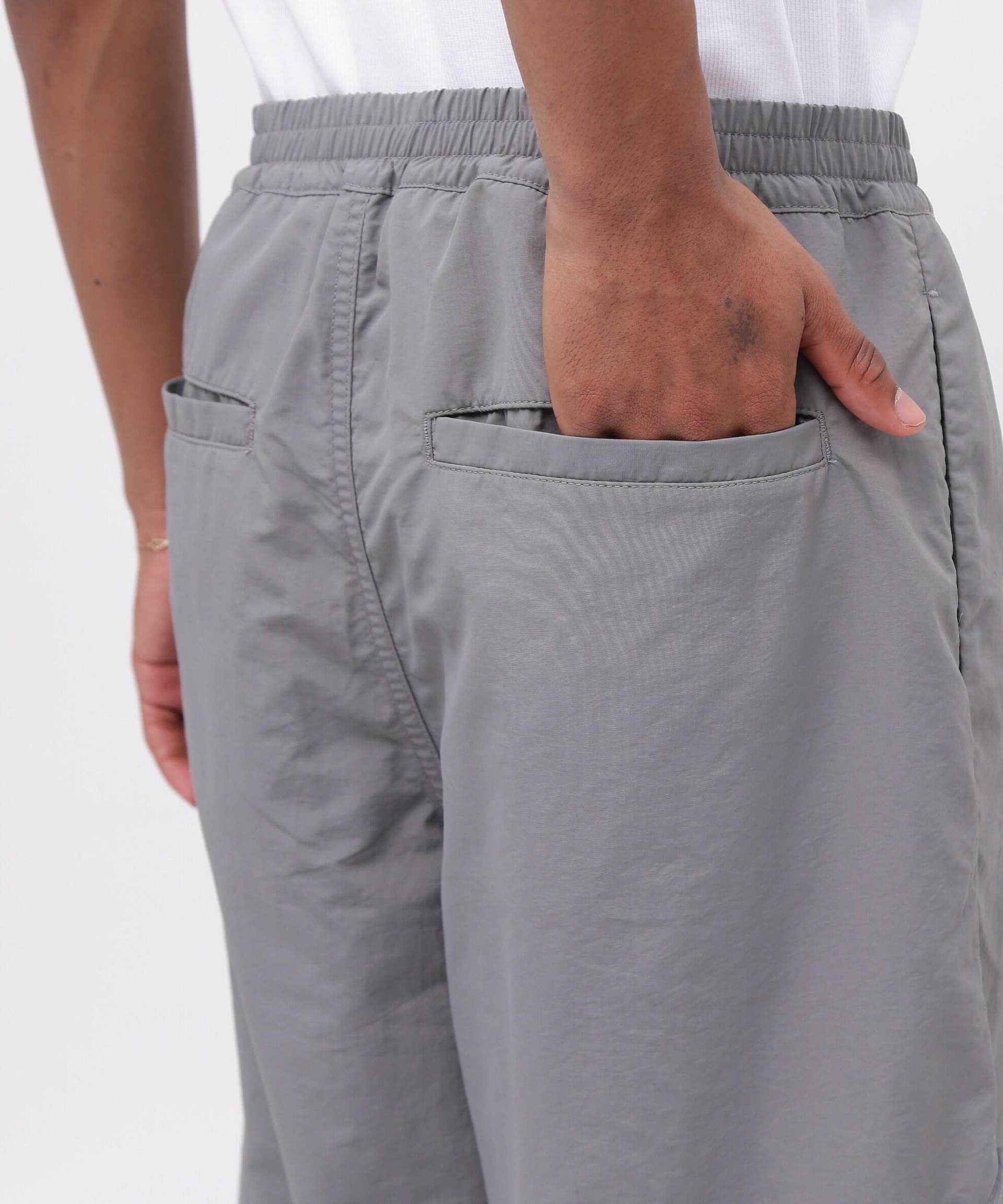 NYLON PIPING PANTS / ナイロン パイピング パンツ / AVI>EX / アヴィレックス チャコール