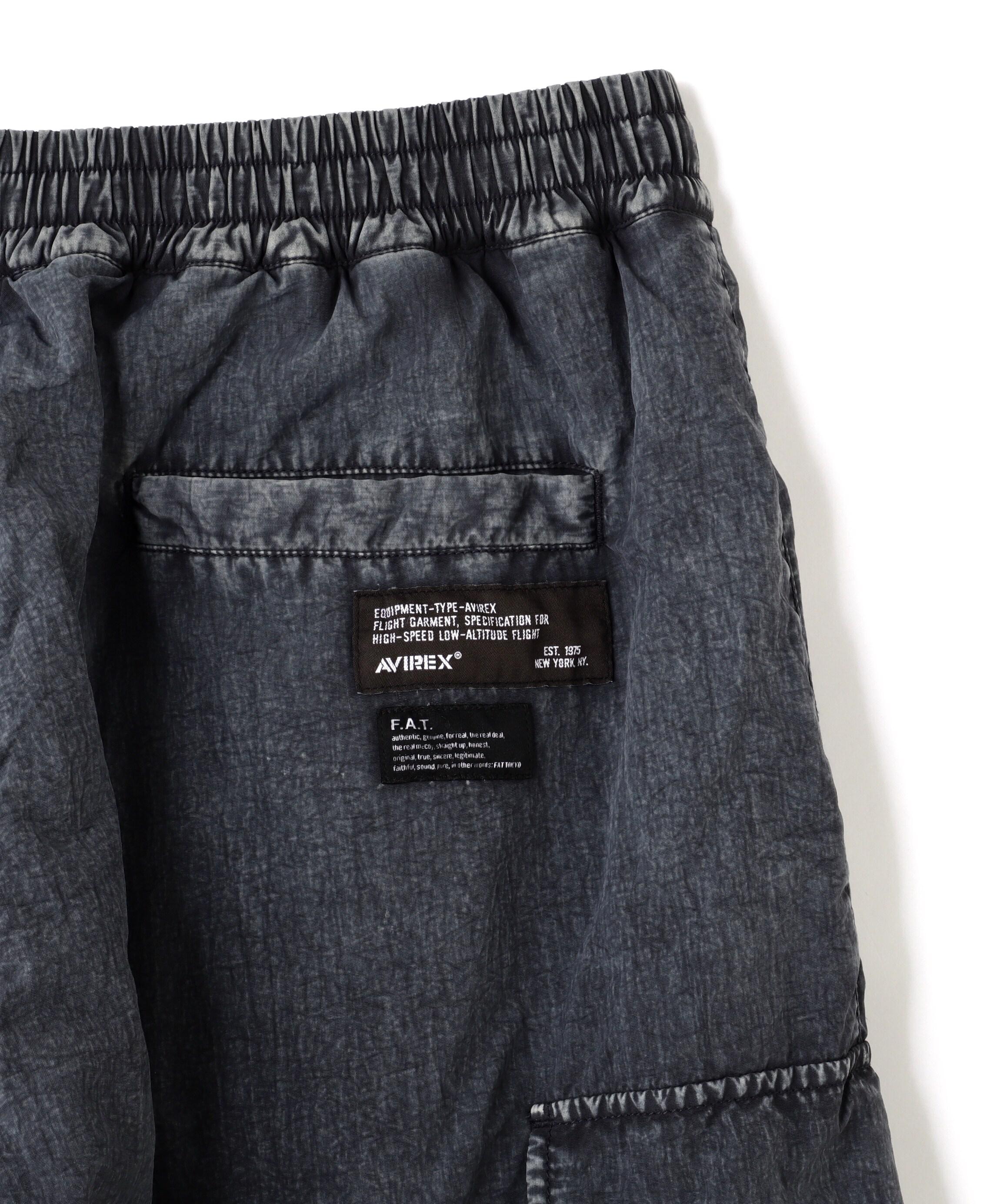 《AVIREX / F.A.T.》TRACK CARGO PANTS / トラック カーゴパンツ / アヴィレックス グレー