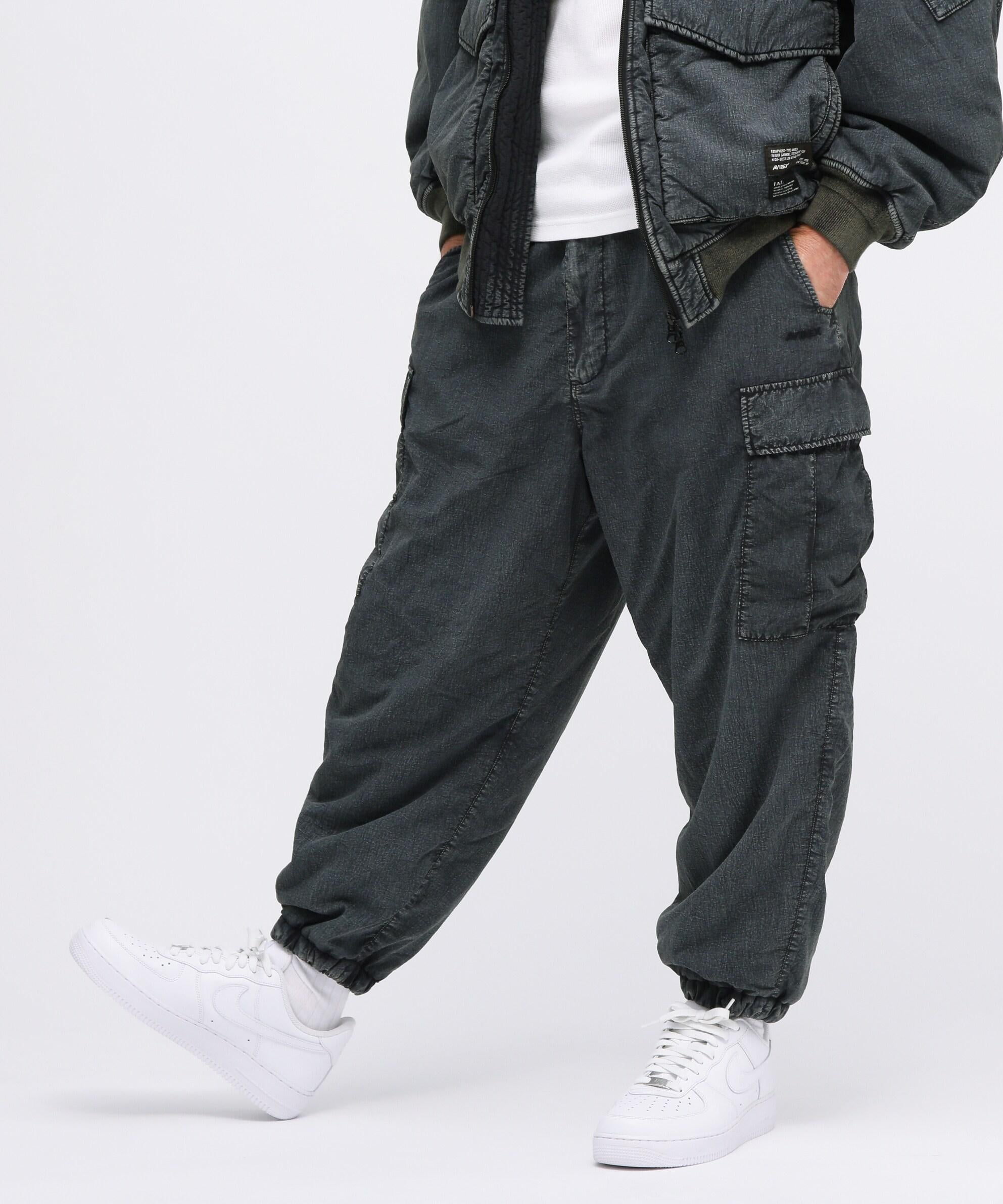《AVI>EX / F.A.T.》T>ACK CA>GO PANTS / トラック カーゴパンツ / アヴィレックス グレー