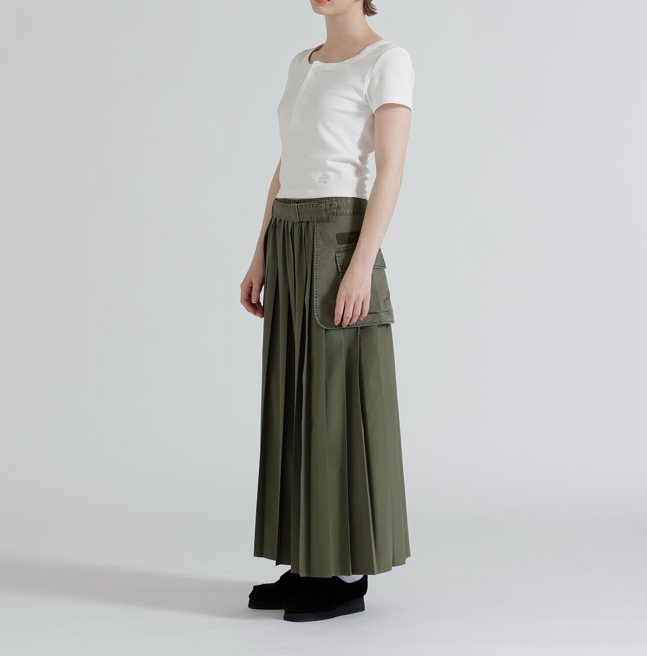《直営店限定》S/S AC RIB HENLY T-SHIRT オフホワイト3