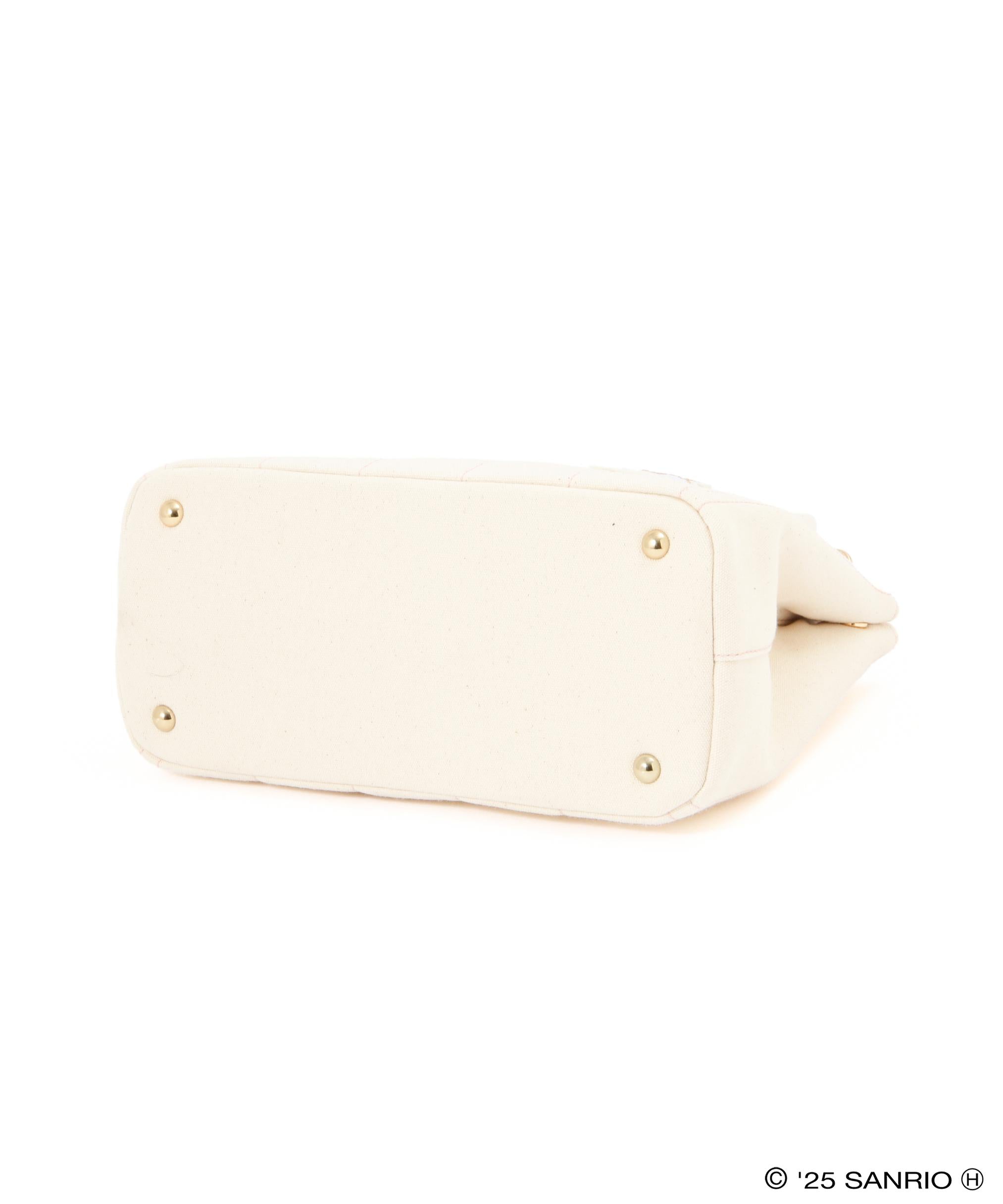 マイメロディ×リボンステッチトートバッグ ピンク