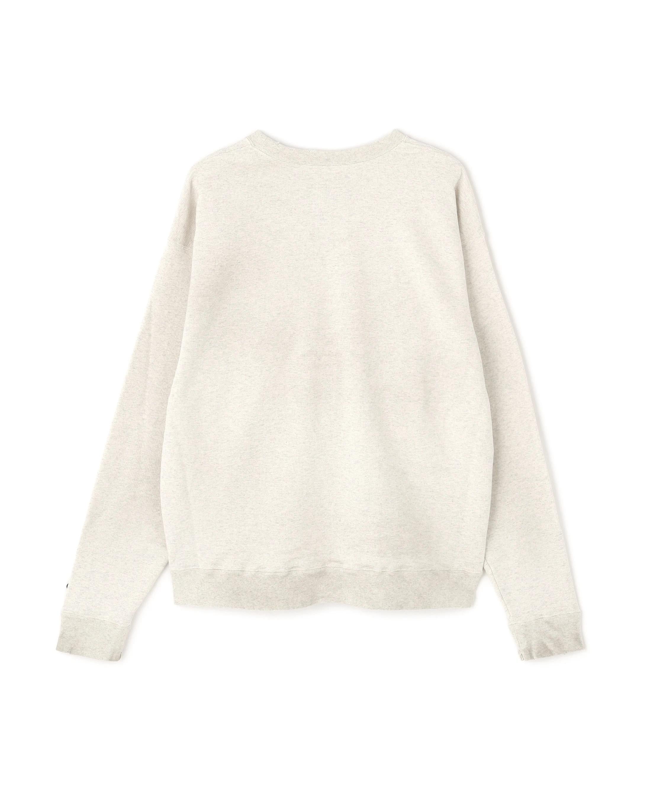 Maison MIHA>A YASUHI>O/メゾン ミハラヤスヒロ/EMRELLISHED DIST>ESSED SWEATSHI>T ホワイト