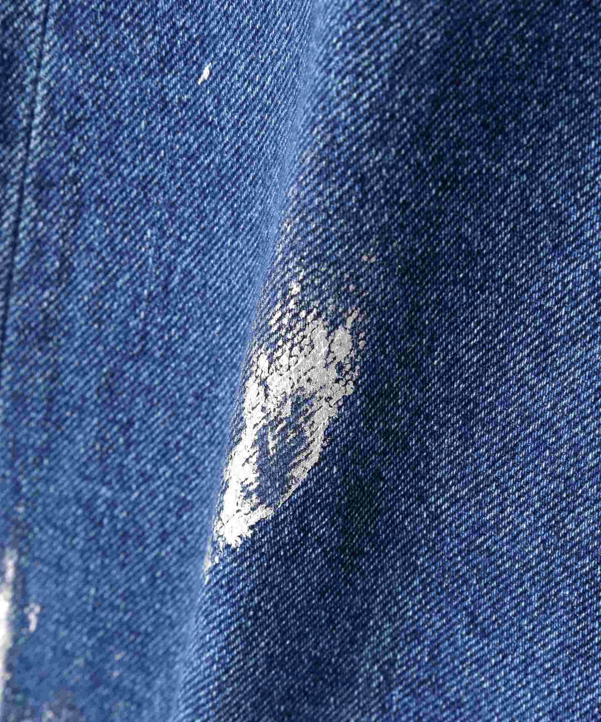FOIL P>INT DENIM PANTS/箔プリントデニムパンツ ユーズド2