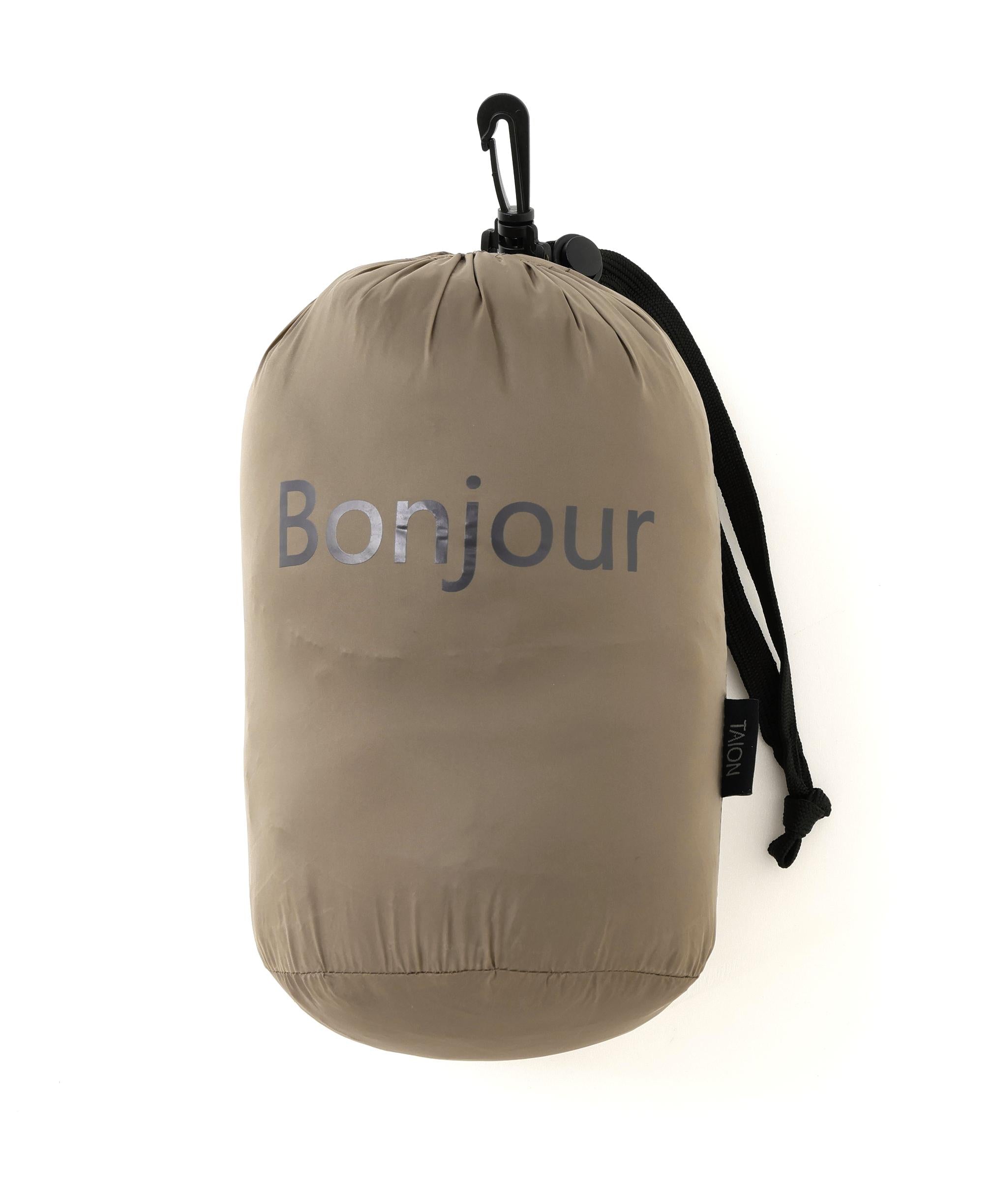 ◆≪ＴＡＩＯＮコラボ≫リバーシブルクルーネックダウンブルゾン ダークチョコ×カーキ