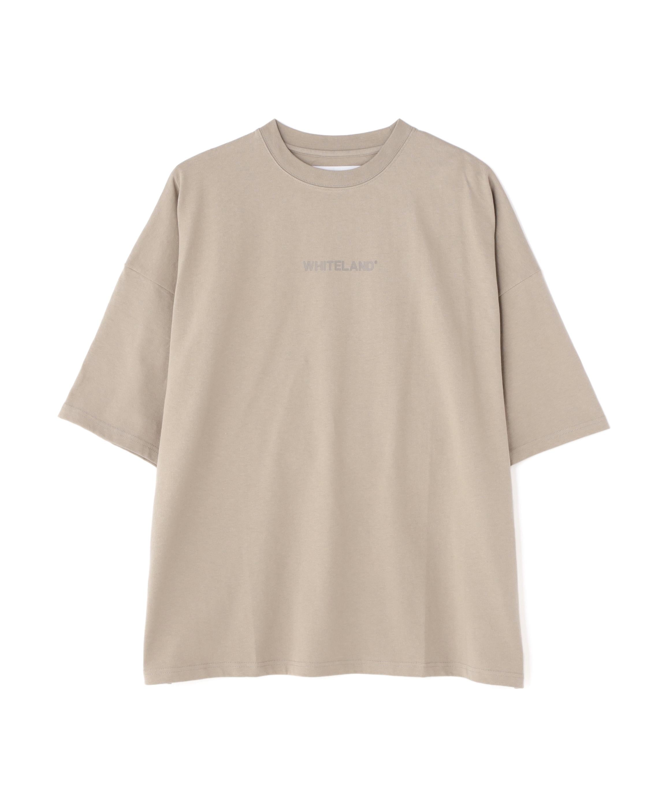 WHITELAND/ホワイトランド/LOGO S/S TEE ベージュ