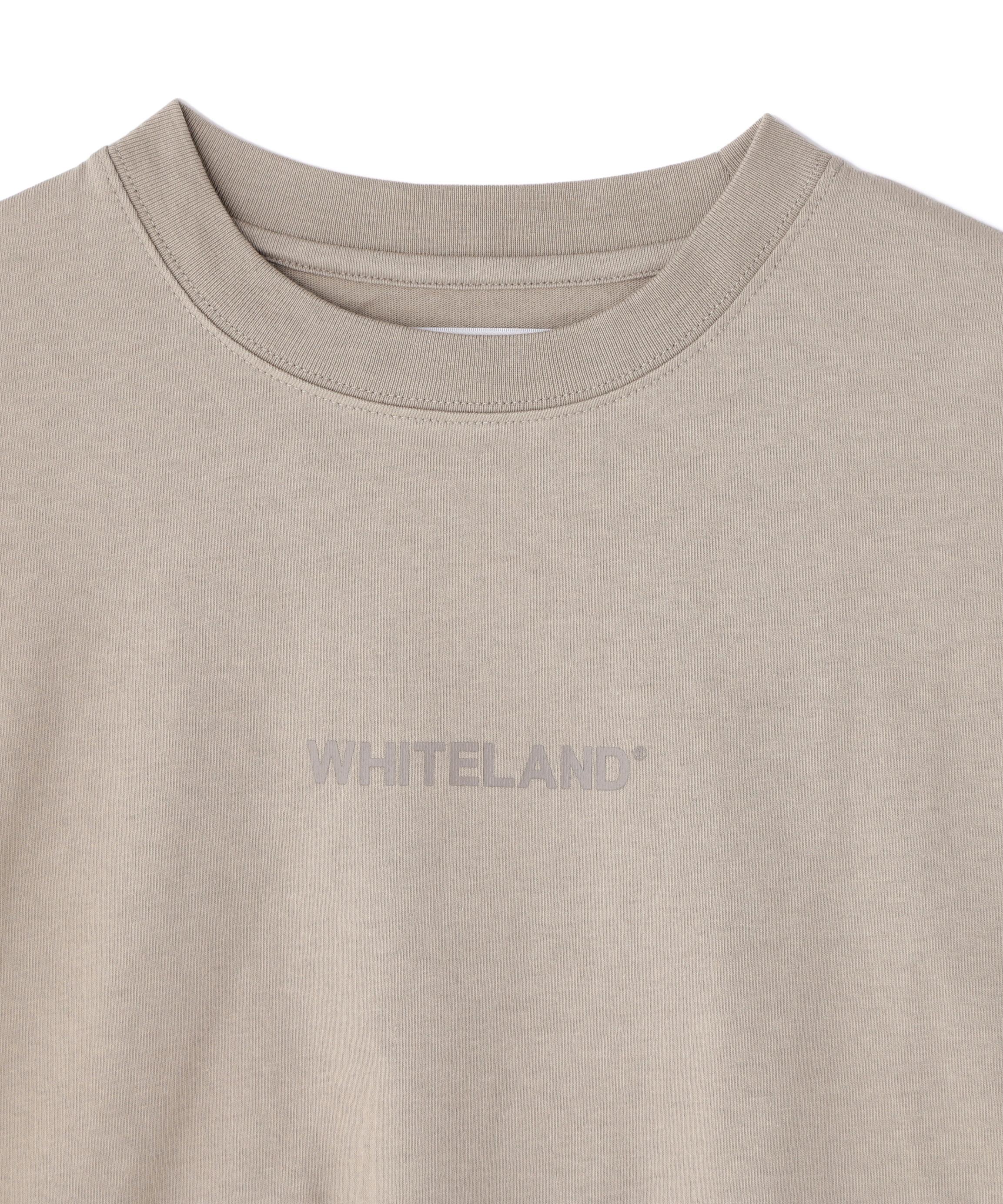 WHITELAND/ホワイトランド/LOGO S/S TEE ベージュ