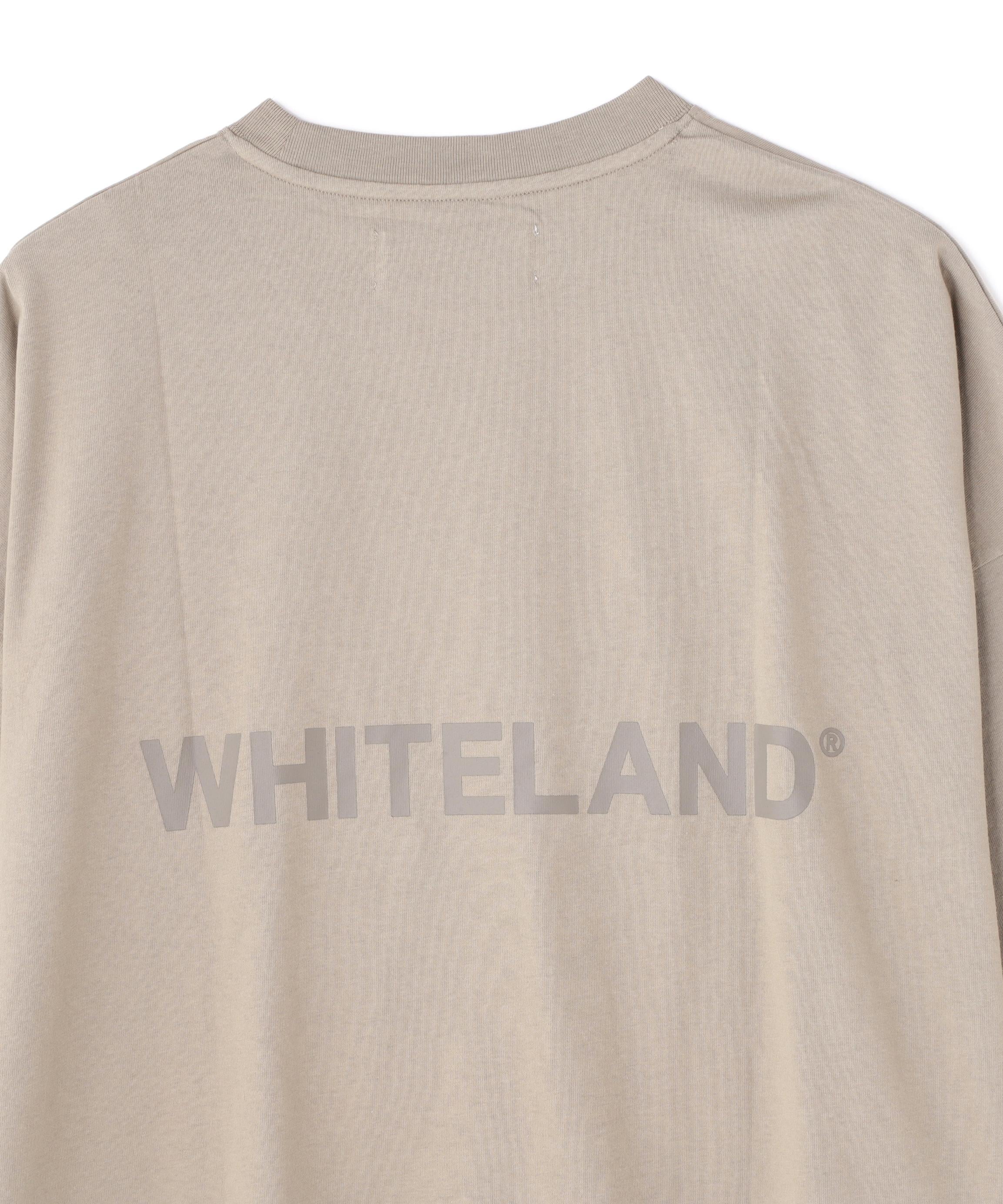 WHITELAND/ホワイトランド/LOGO S/S TEE ベージュ