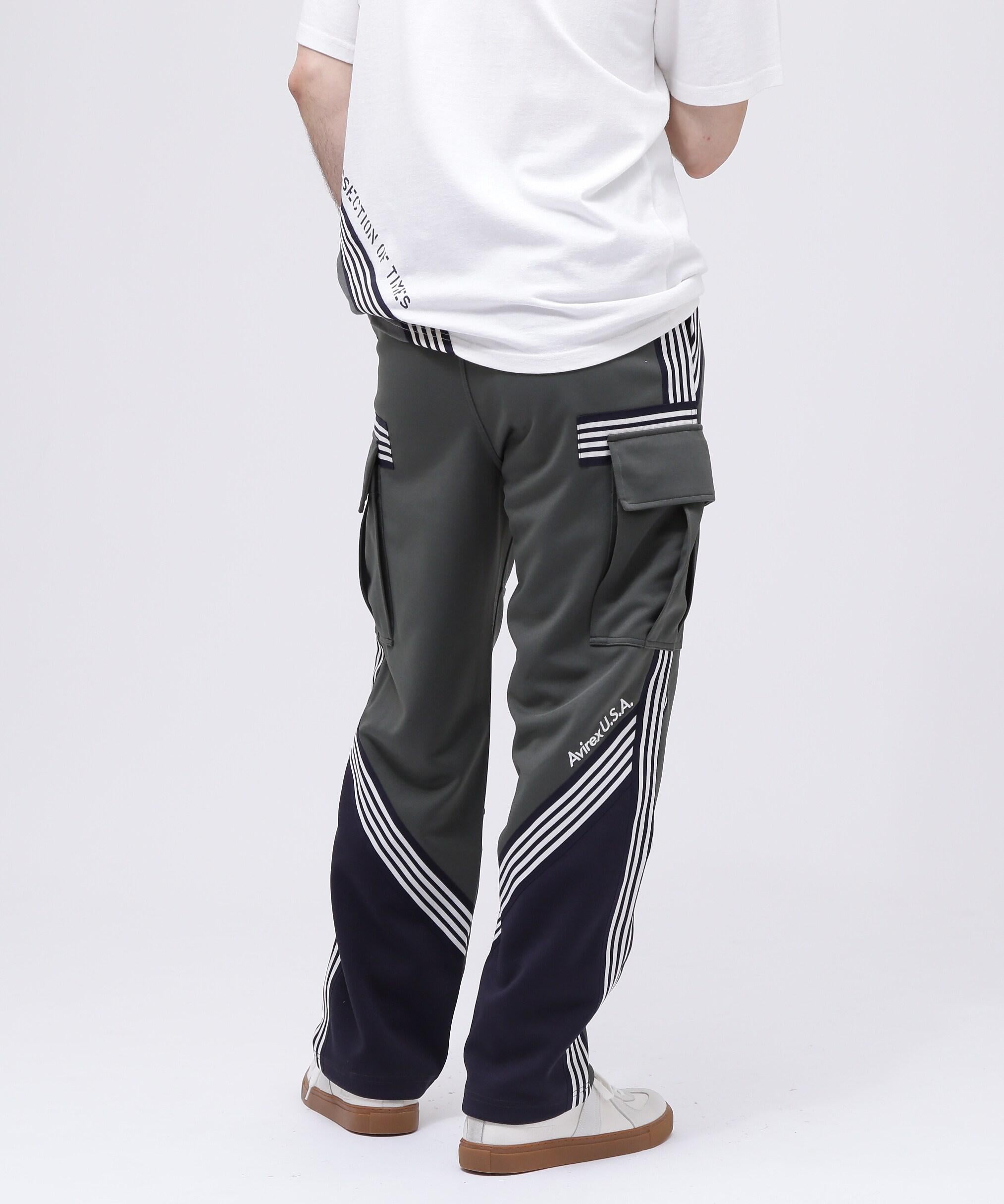 《C>OSSOVE>》T>ACK CA>GO PANTS / トラック カーゴパンツ / AVI>EX / アヴィレックス セージ1