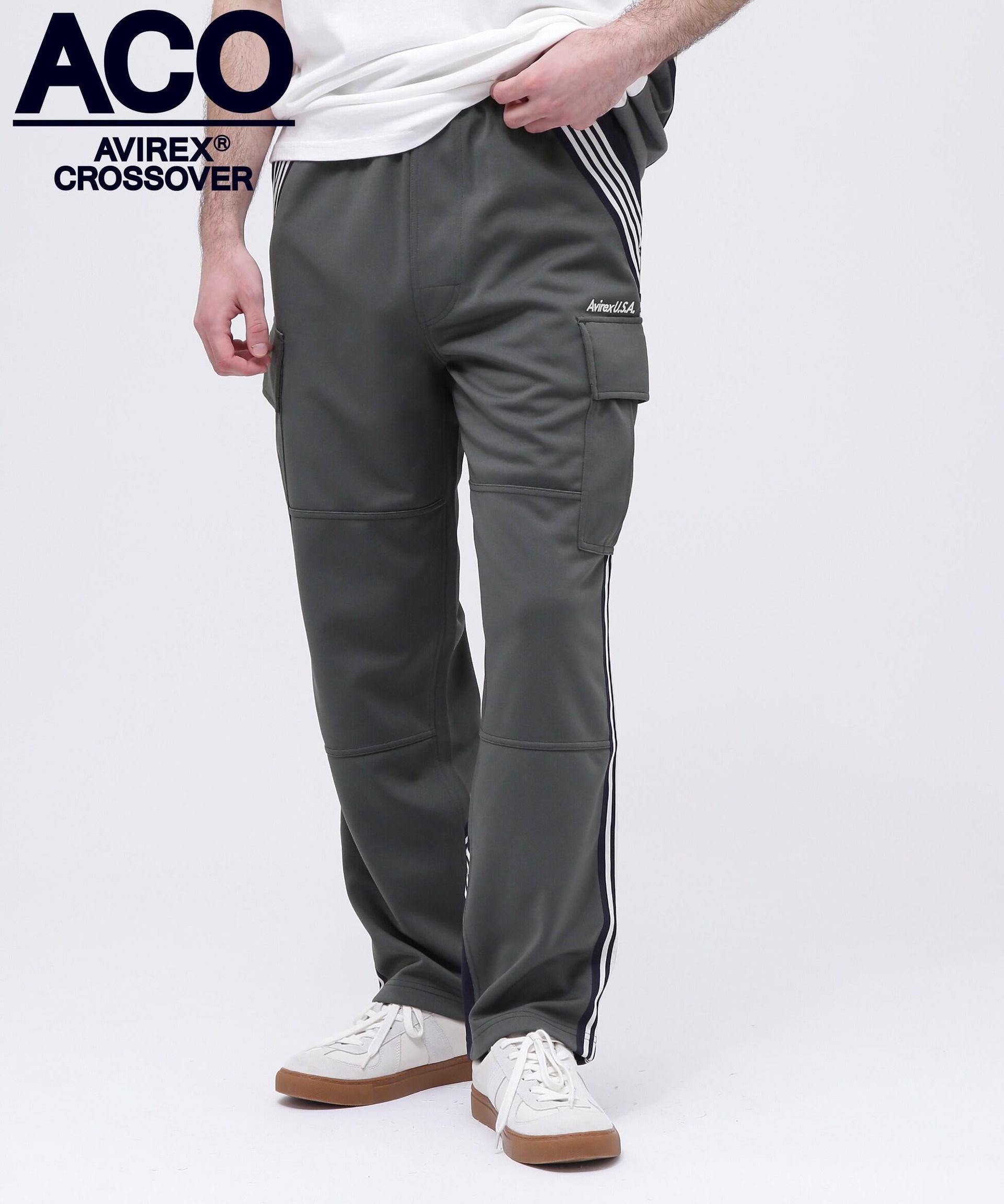 《C>OSSOVE>》T>ACK CA>GO PANTS / トラック カーゴパンツ / AVI>EX / アヴィレックス セージ1