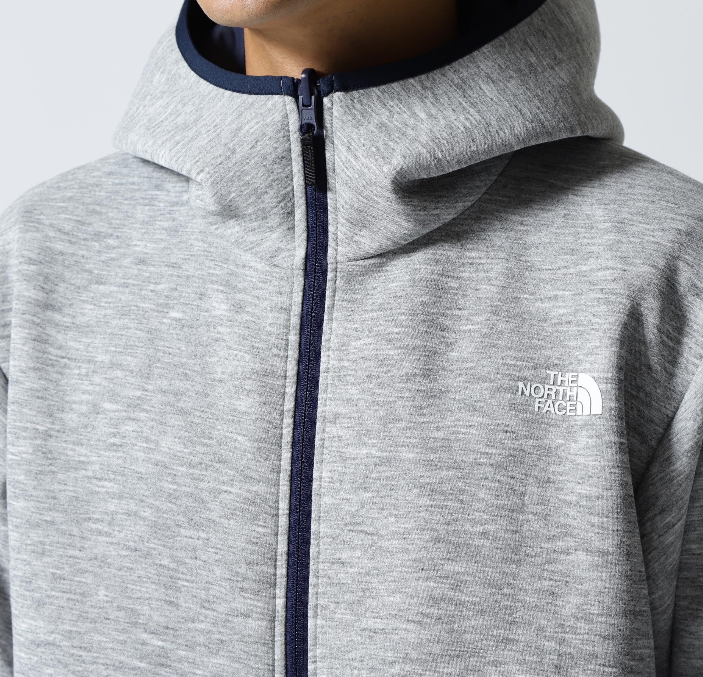 THE NORTH FACE (ザ・ノース・フェイス）reversible Teck Hoodie グレー