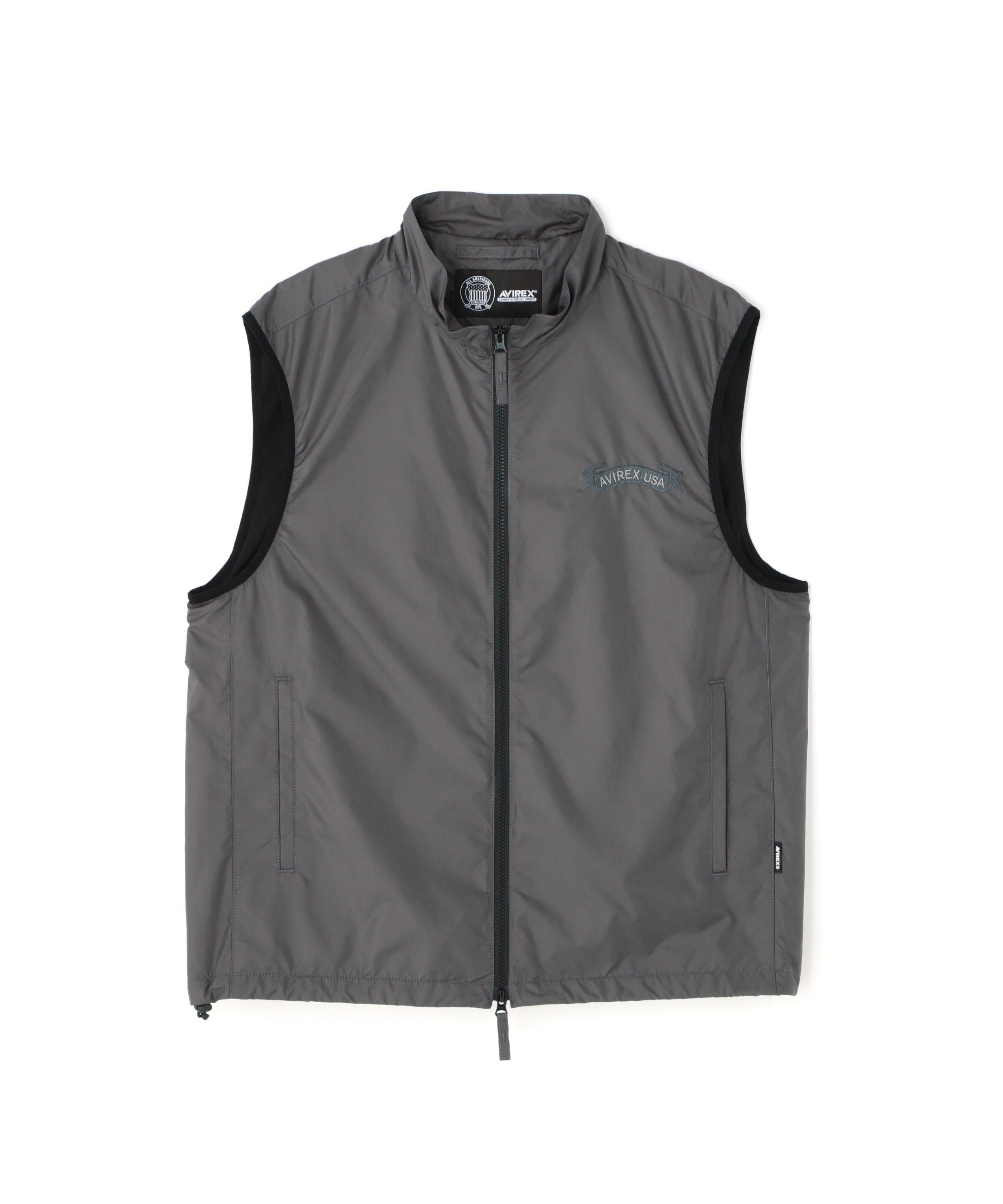 《WER&DEPOT限定》VA>SITY VEST / バーシティ ベスト チャコール