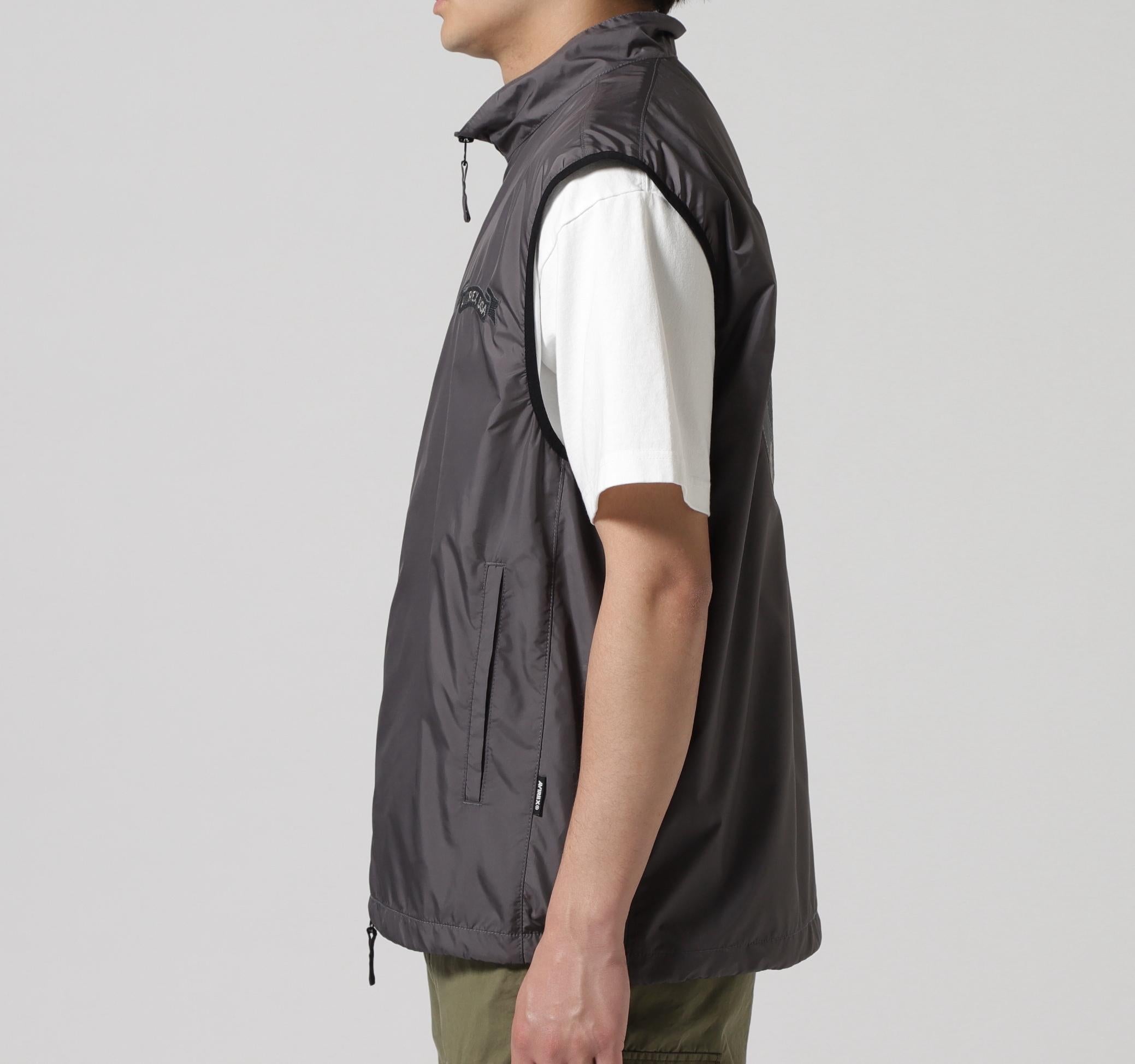 《WER&DEPOT限定》VA>SITY VEST / バーシティ ベスト チャコール