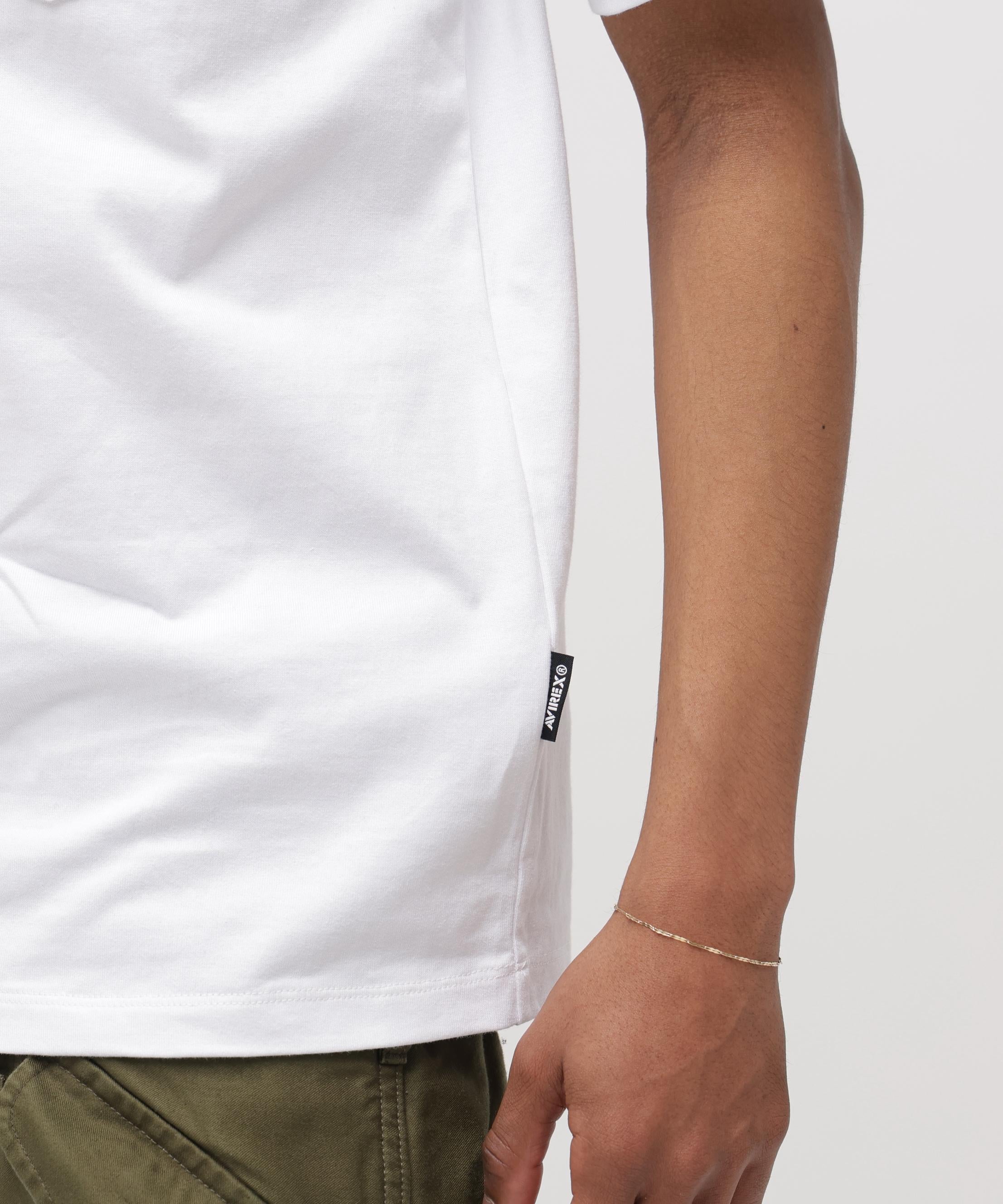 FATIGUE S/S T-SHIRT / ファティーグ 半袖 Tシャツ / AVIREX / アヴィレックス ホワイト