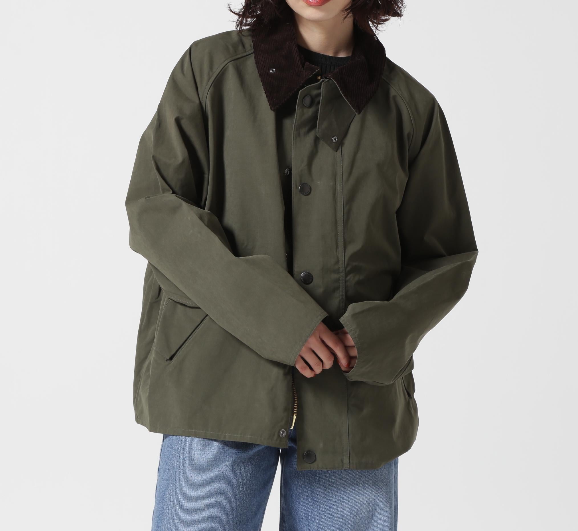 Barbour TRANSPORT / Transport / Peach Skin Cotton Short Length Blouson