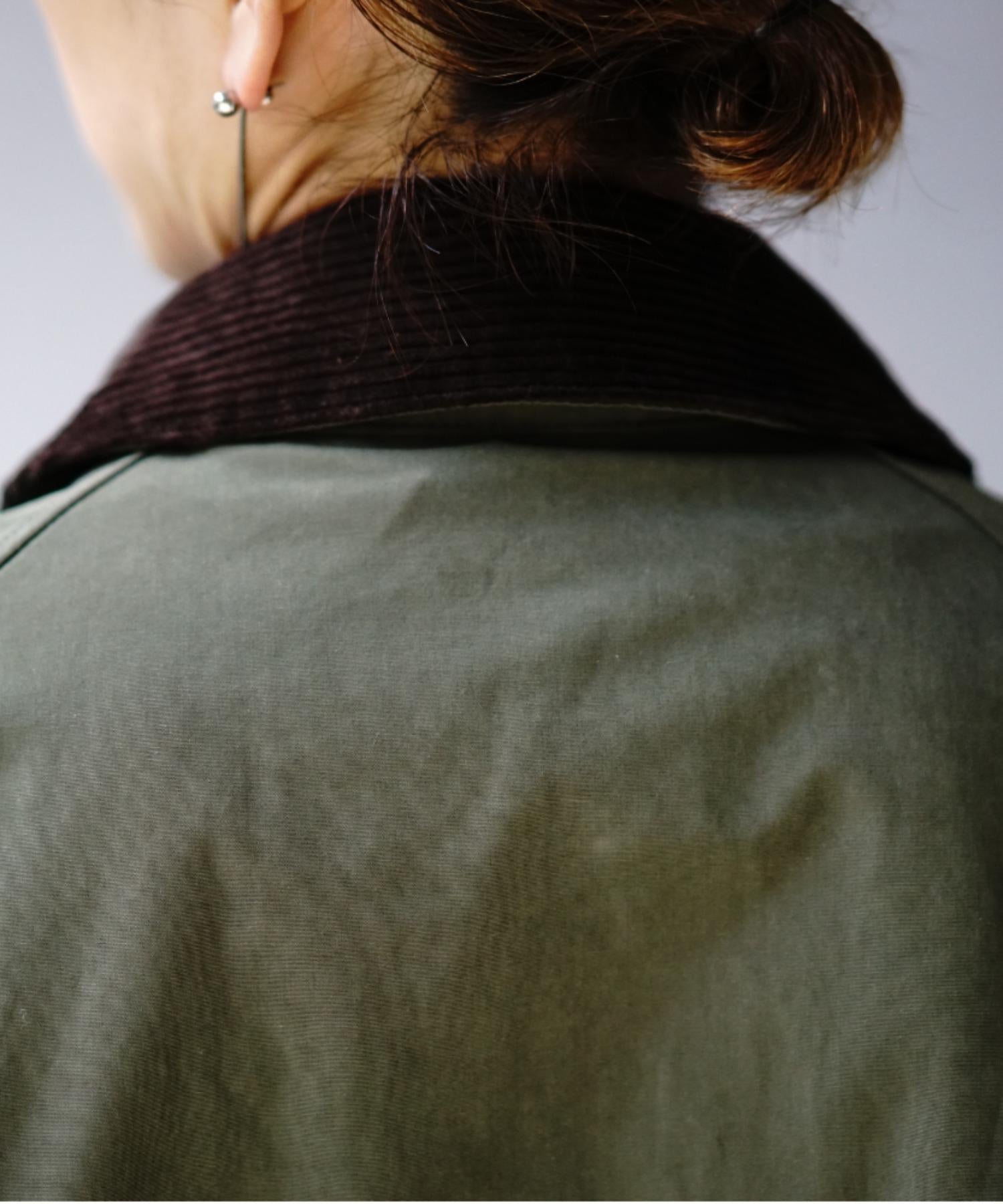 【spica】Barbour TRANSPORT セージ ピーチスキン36 Barbour（バブァー）TRANSPORT（トランスポート）PEACH SKIN/Sage