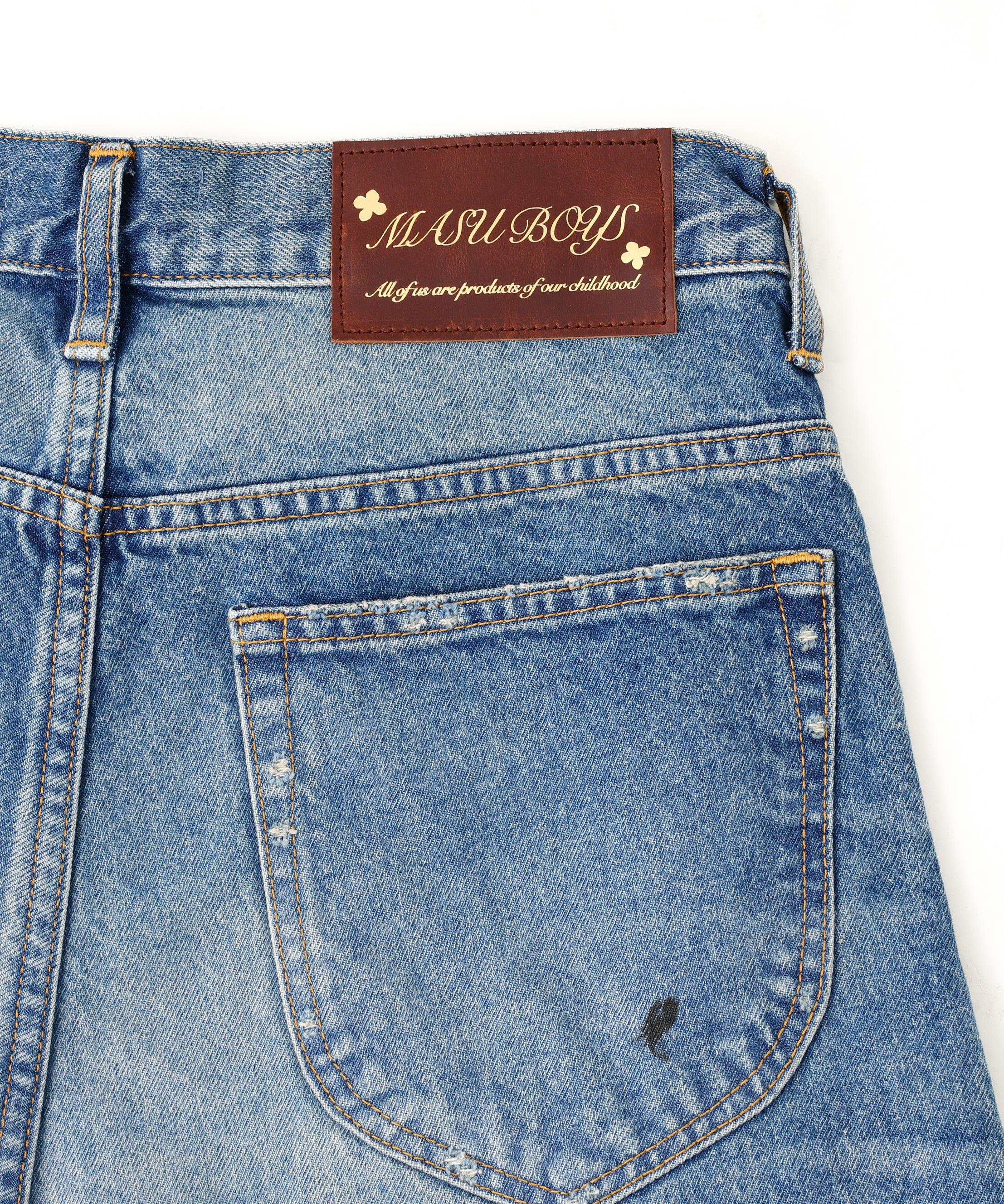 MASU/エムエーエスユー/MB BAGGY JEANS VINTAGE/B26U6PL002 インディゴ7