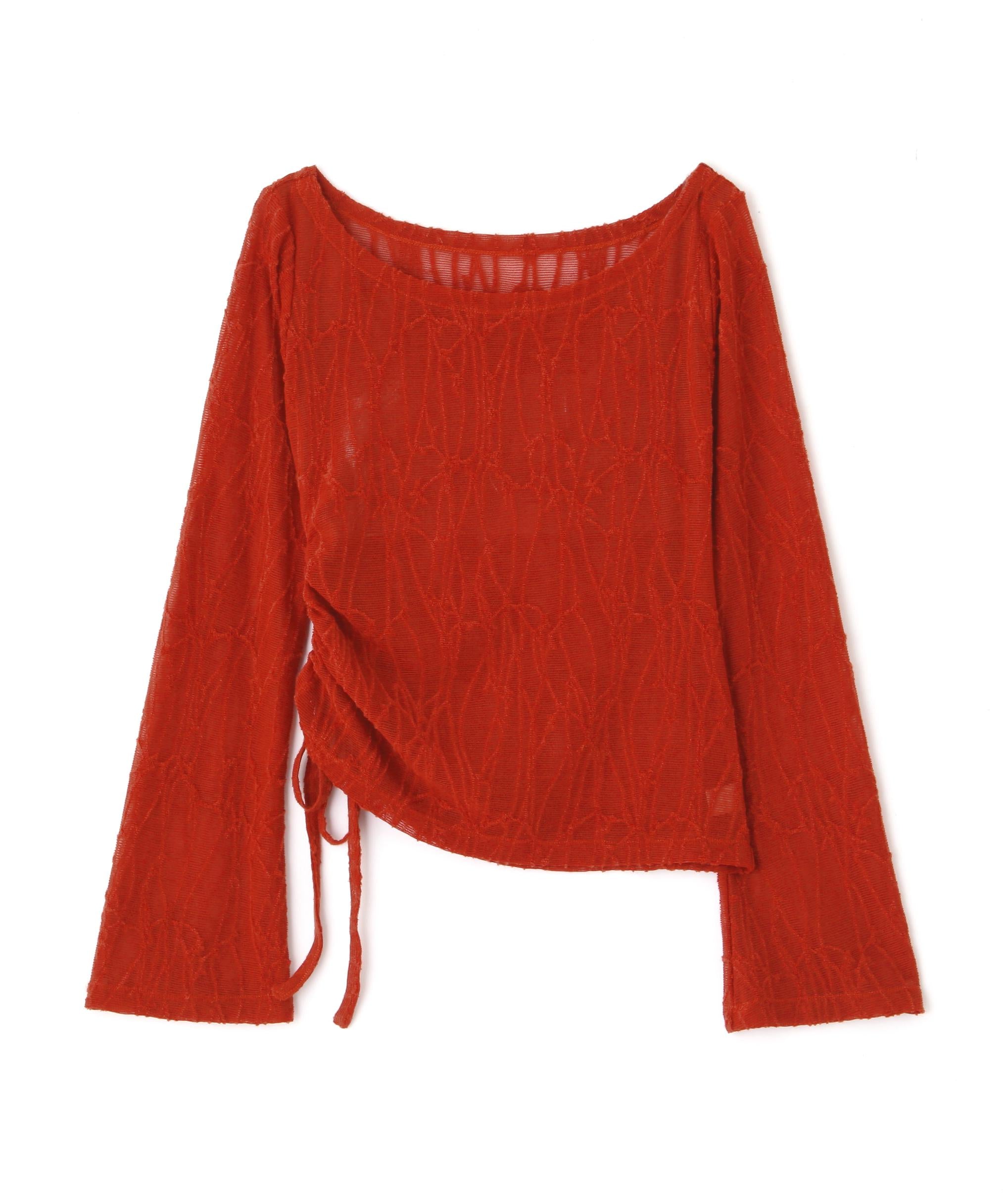 シアージャガードドロストカットソー レッド