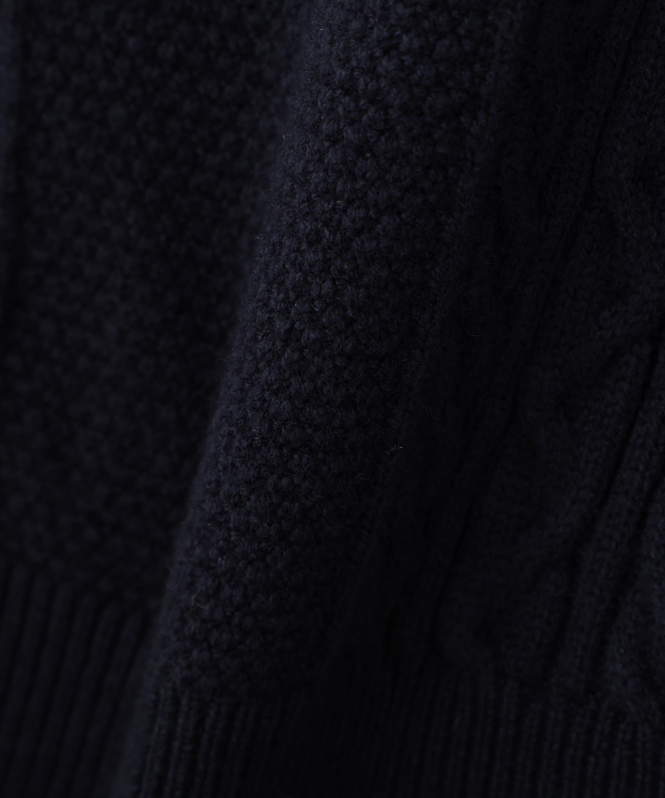 パールブレスレットニット ネイビー