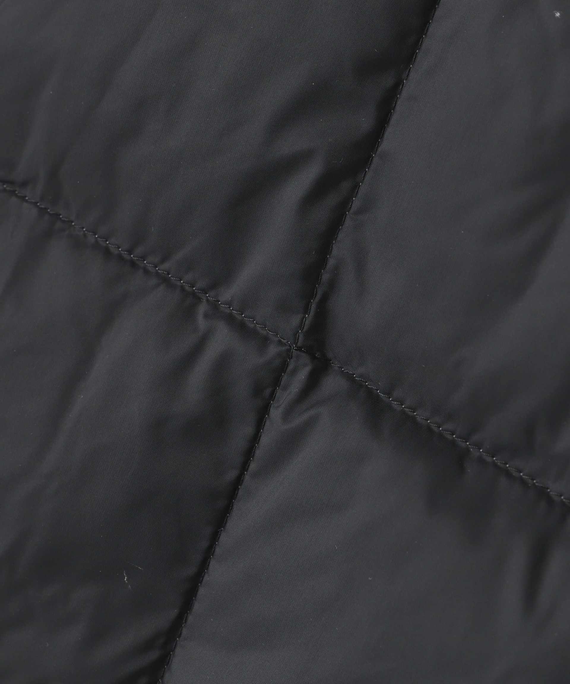 TAION/タイオン/C>EW NECK RUTTON DOWN JACKET ブラック