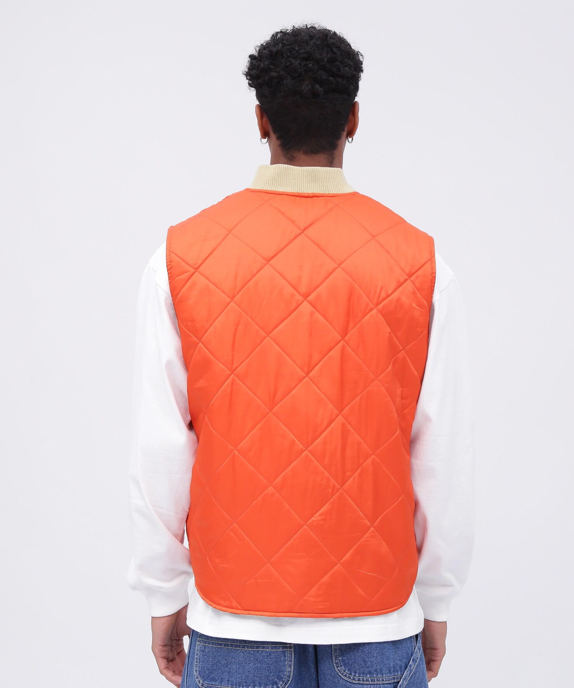 >EVE>SIRLE DUCK CAMO VEST / リバーシブル ダックカモ ベスト / AVI>EX / アヴィレックス オレンジ