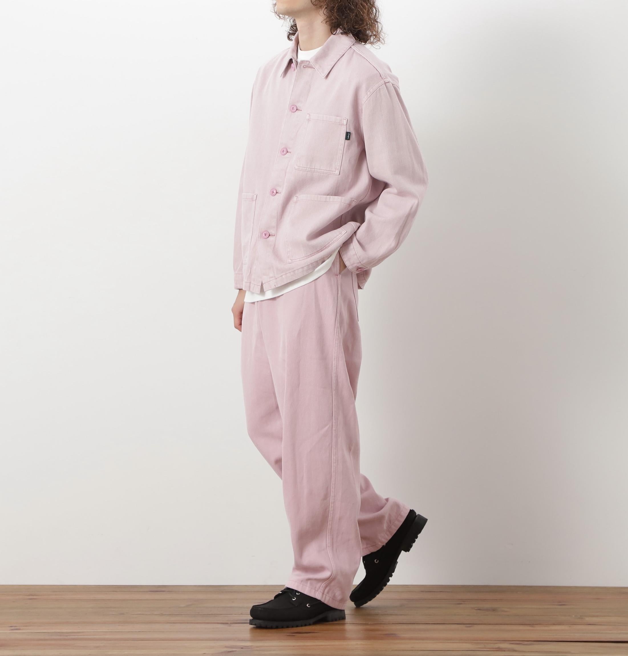 MANASTASH/マナスタッシュ/HEMP WASHED CHO>E JACKET ピンク