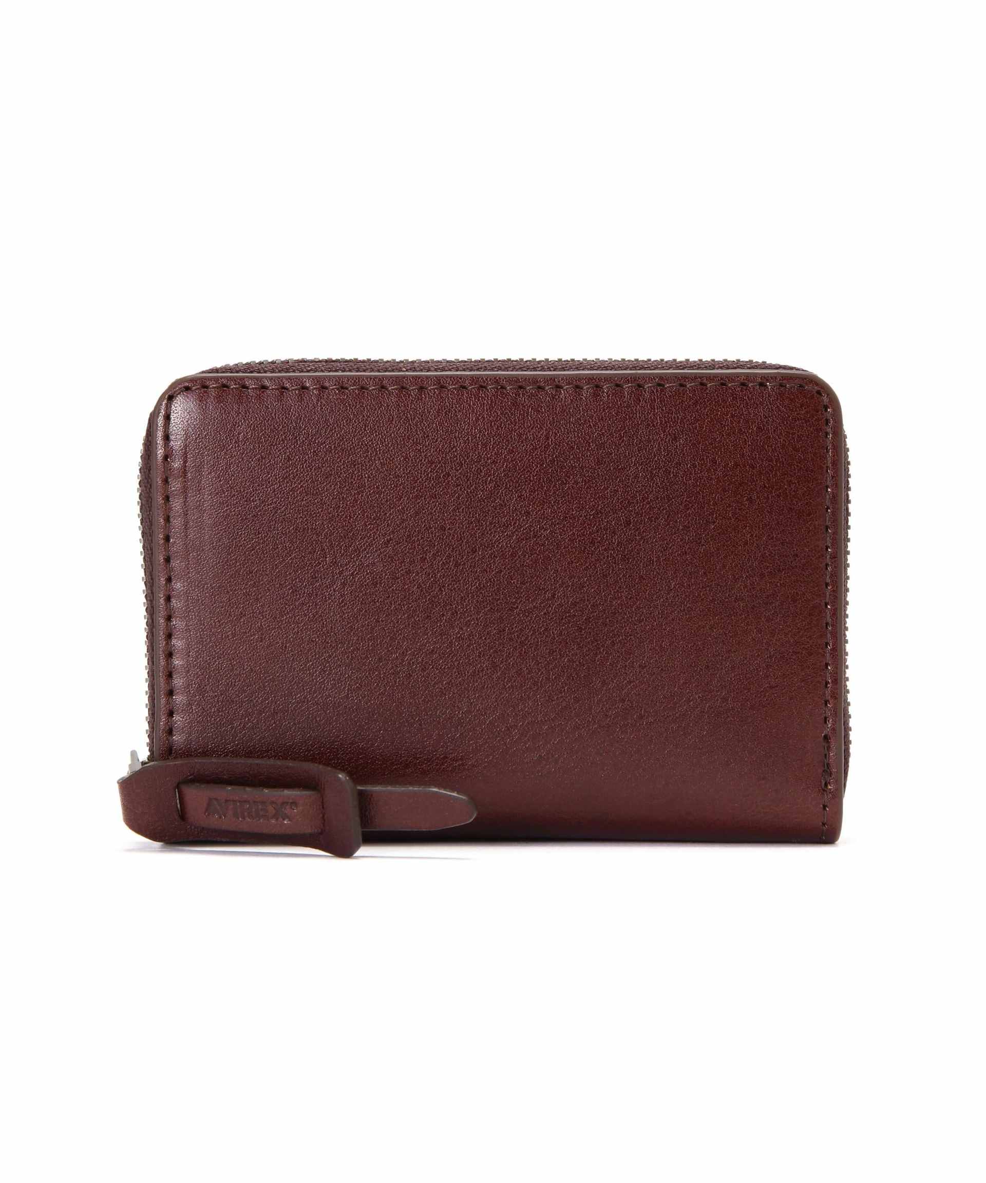BEIDE / LINED MINI WALLET モカ