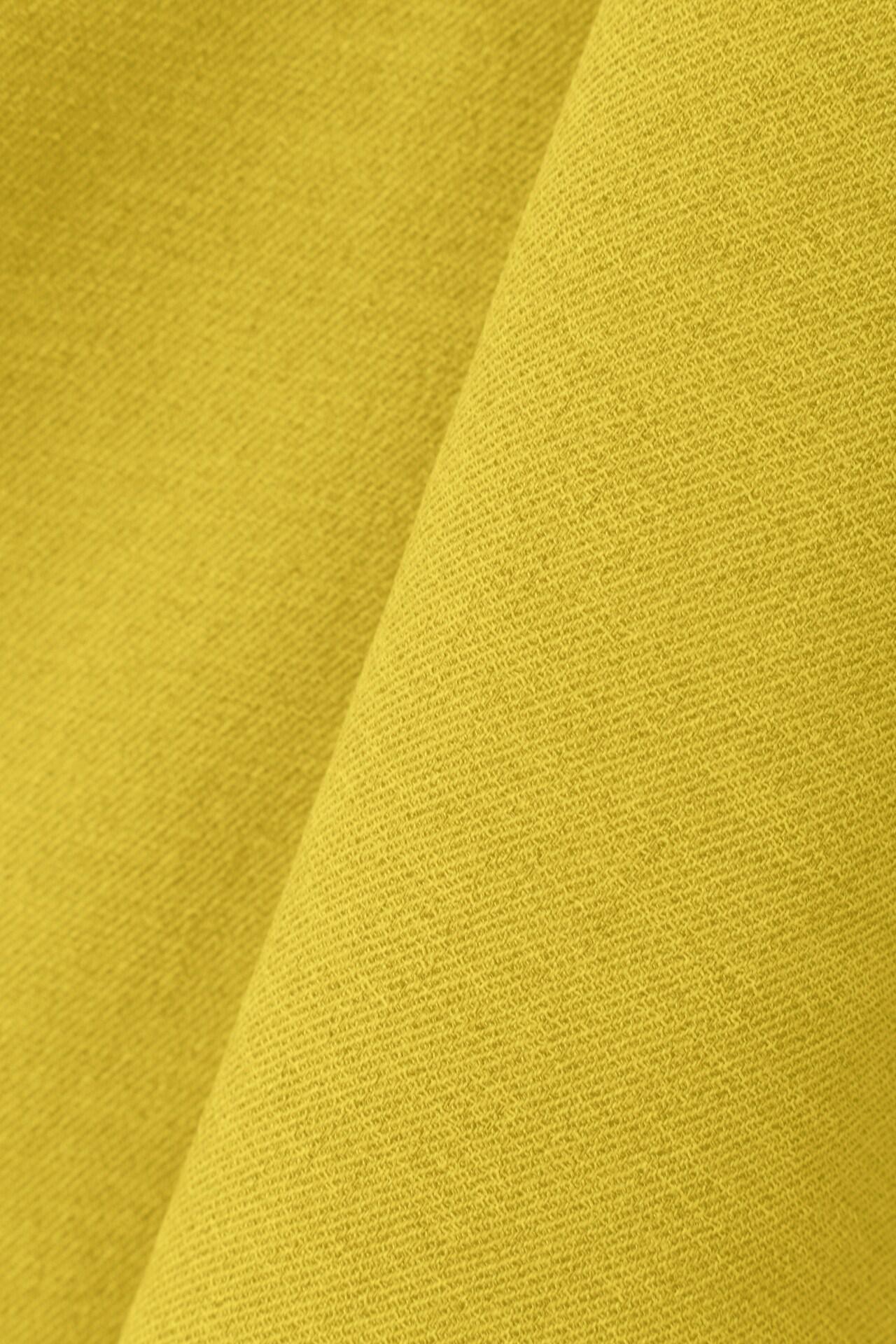 ◆スラブツイルセットアップスカート イエロー