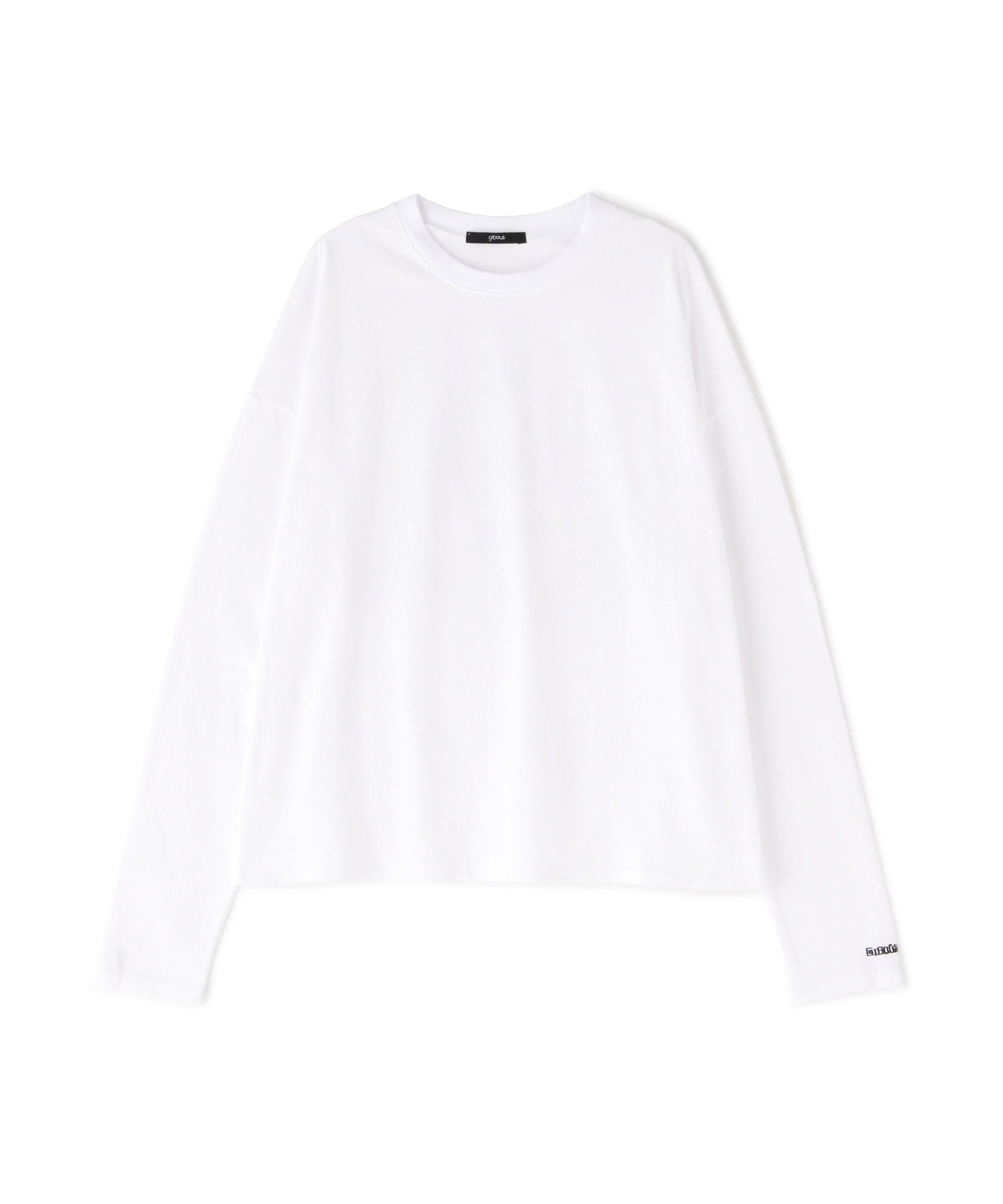 gious×LHP/ギボス×エルエイチピー/Twins gil long Tshit/コラボロングスリーブTシャツ ホワイト
