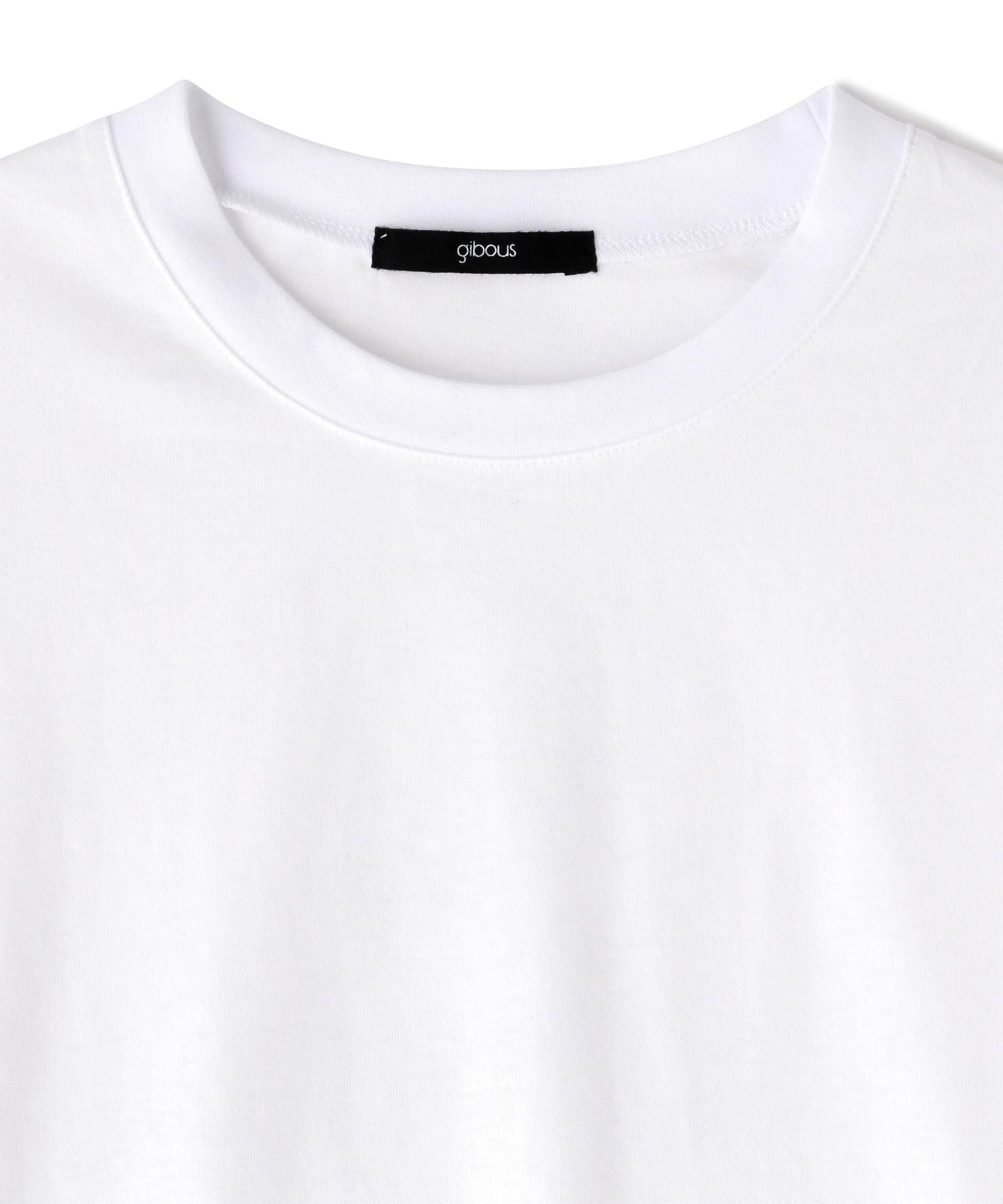 gious×LHP/ギボス×エルエイチピー/Twins gil long Tshit/コラボロングスリーブTシャツ ホワイト