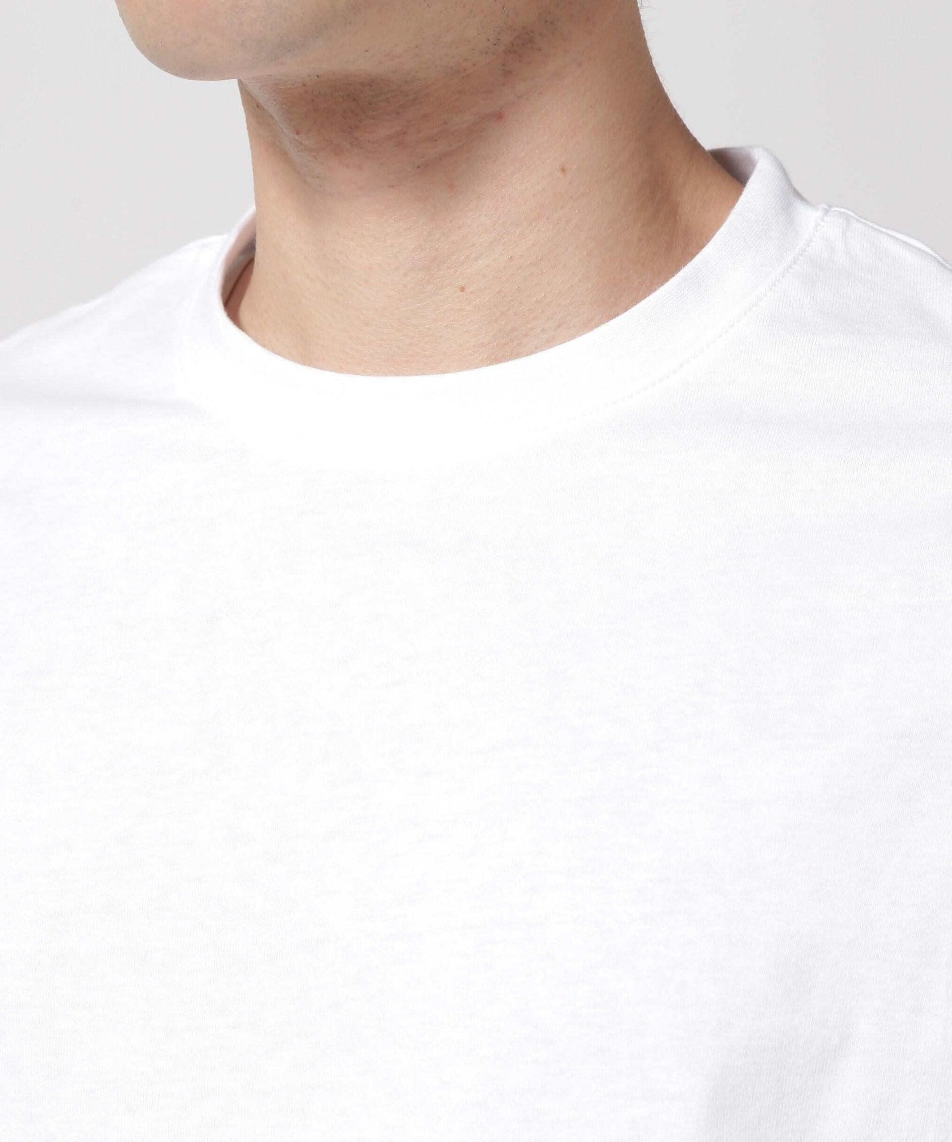 gious×LHP/ギボス×エルエイチピー/Twins gil long Tshit/コラボロングスリーブTシャツ ホワイト