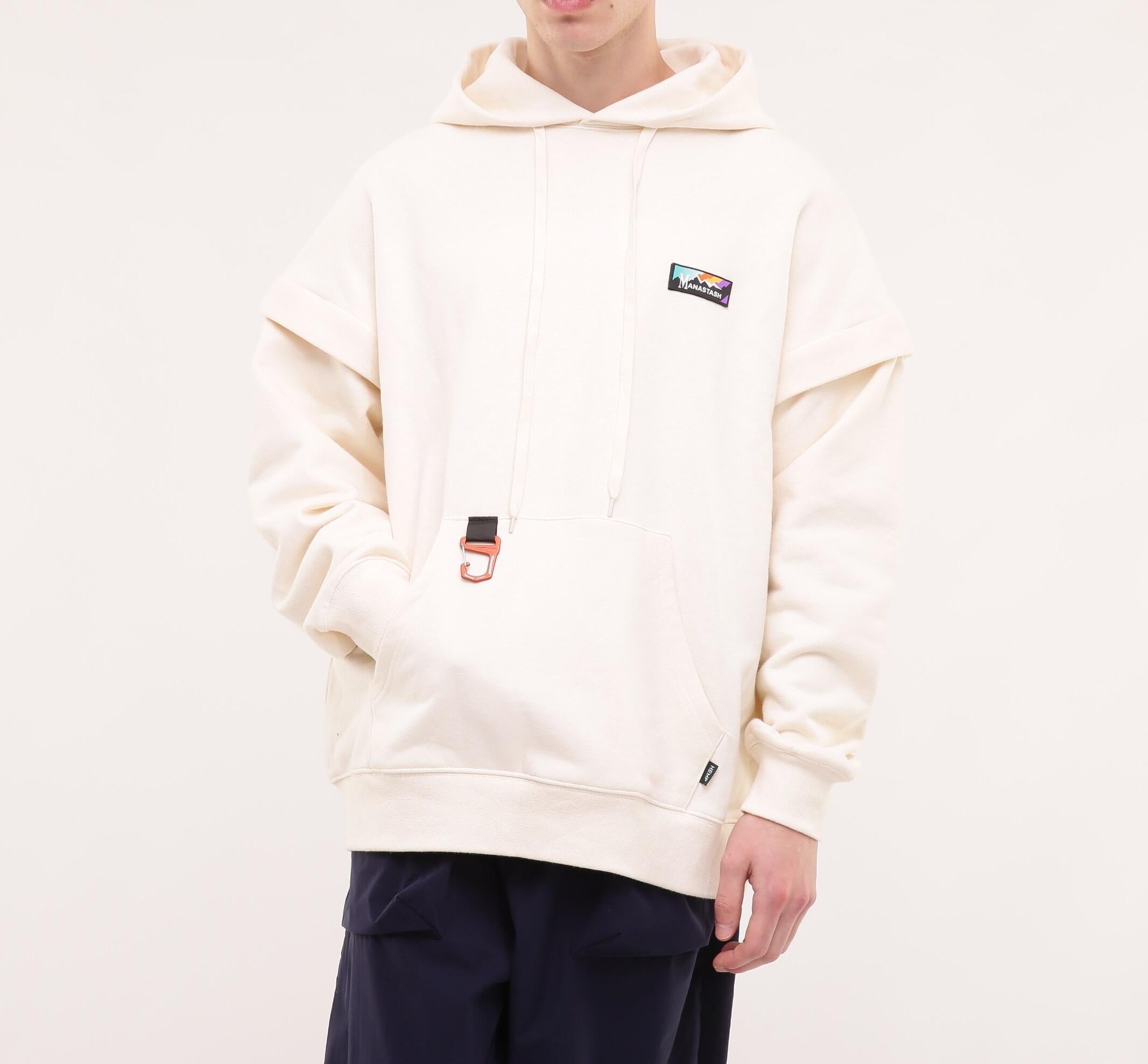 MANASTASH/マナスタッシュ/CASCADE HOODIE '23 ナチュラル4