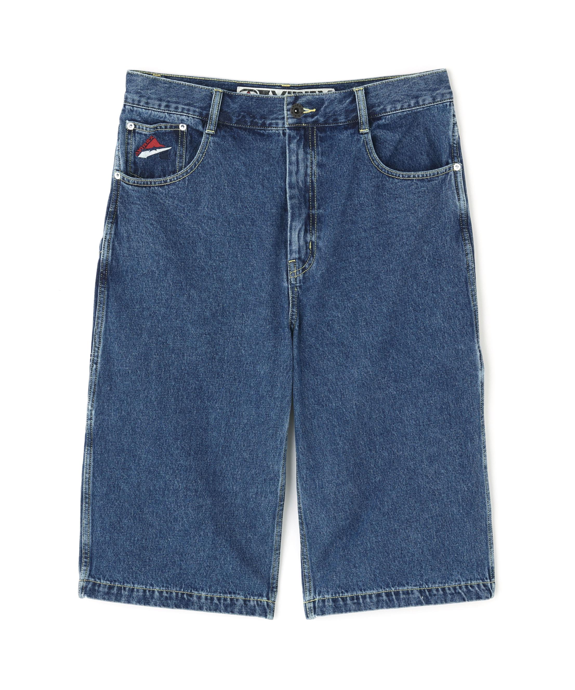 《直営店限定》VA>SITY PAINTE> SHO>TS ウォッシュユーズド9