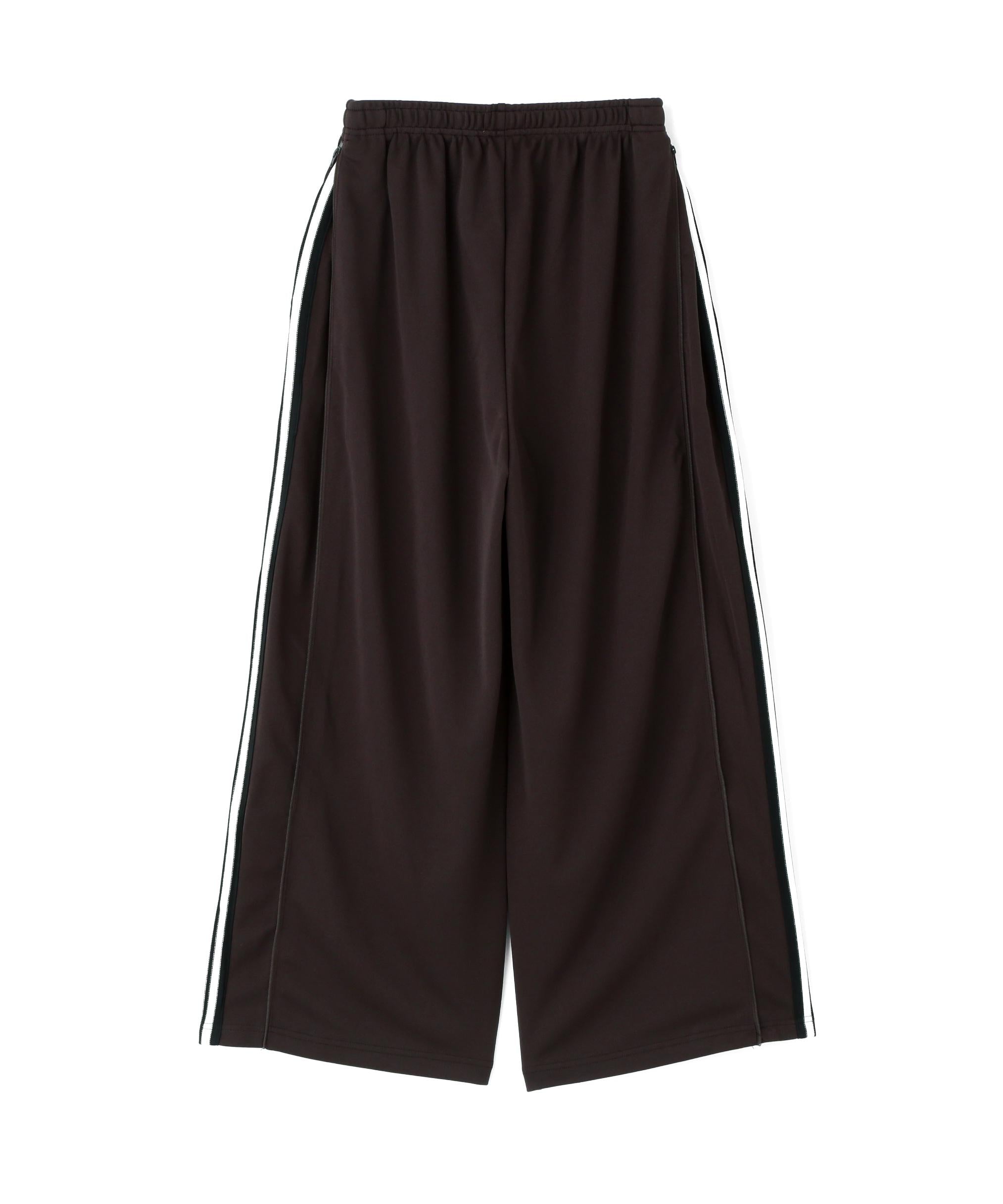 Knuth Marf（クヌースマーフ）zip-up track pants(unisex) ブラウン
