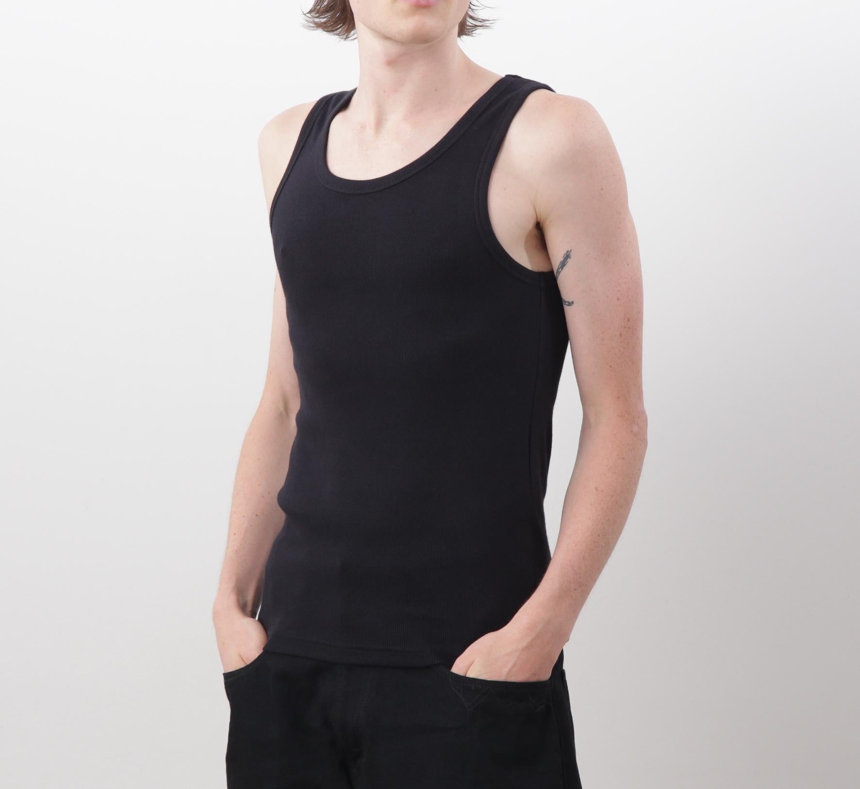 MANASTASH/マナスタッシュ/>IR TANK TOPS<2P ブラック
