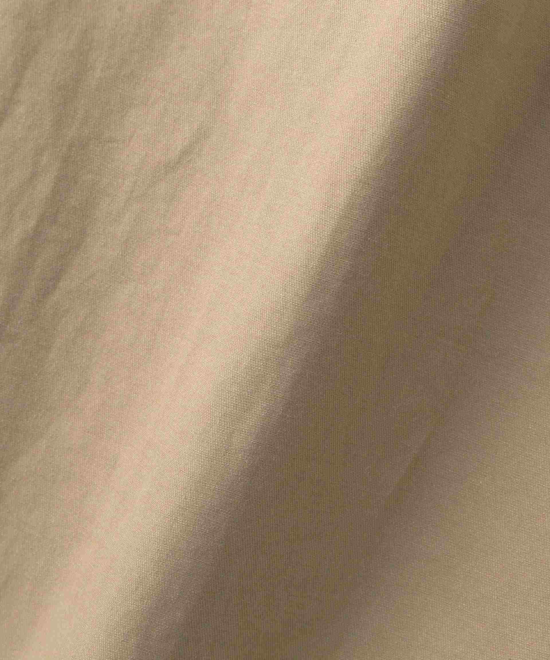 ２ｗａｙスタンドカラーコート ベージュ1