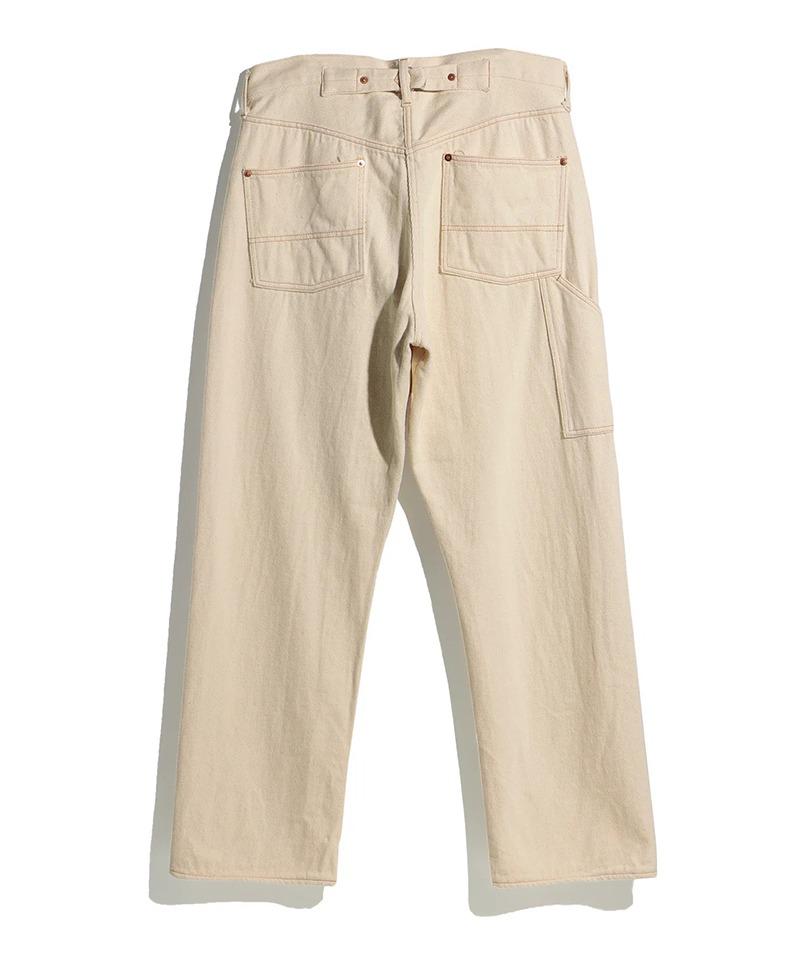 FOUNDOU>/ファウンダ/DENIM WO>K PANTS ホワイト