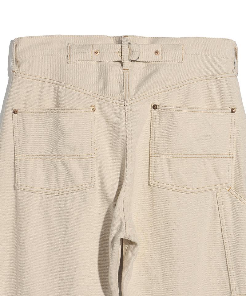 FOUNDOU>/ファウンダ/DENIM WO>K PANTS ホワイト