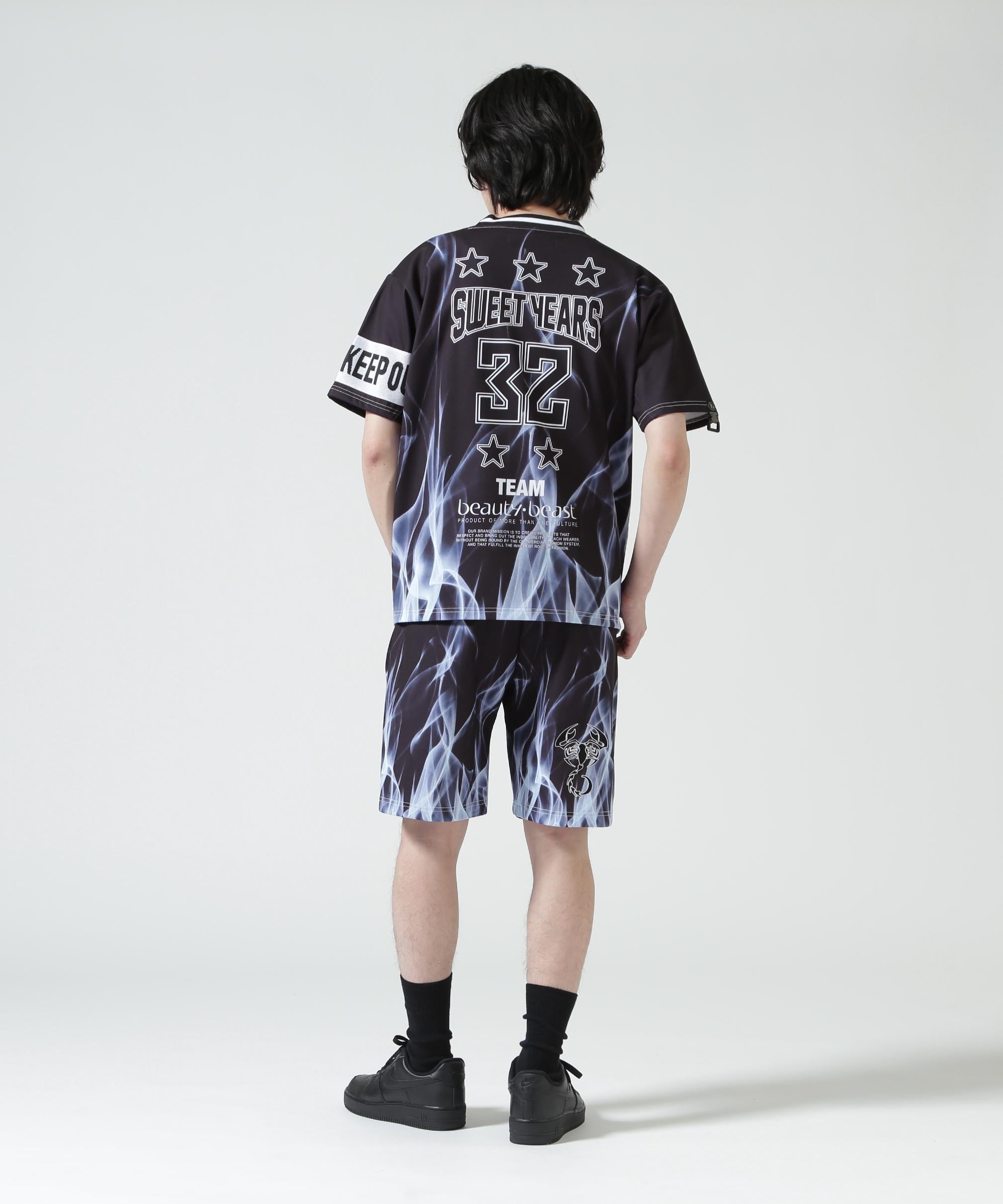 SY32 by SWEET YEARS/SY32×beauty:beast SWEAT TEE ブラック系その他1