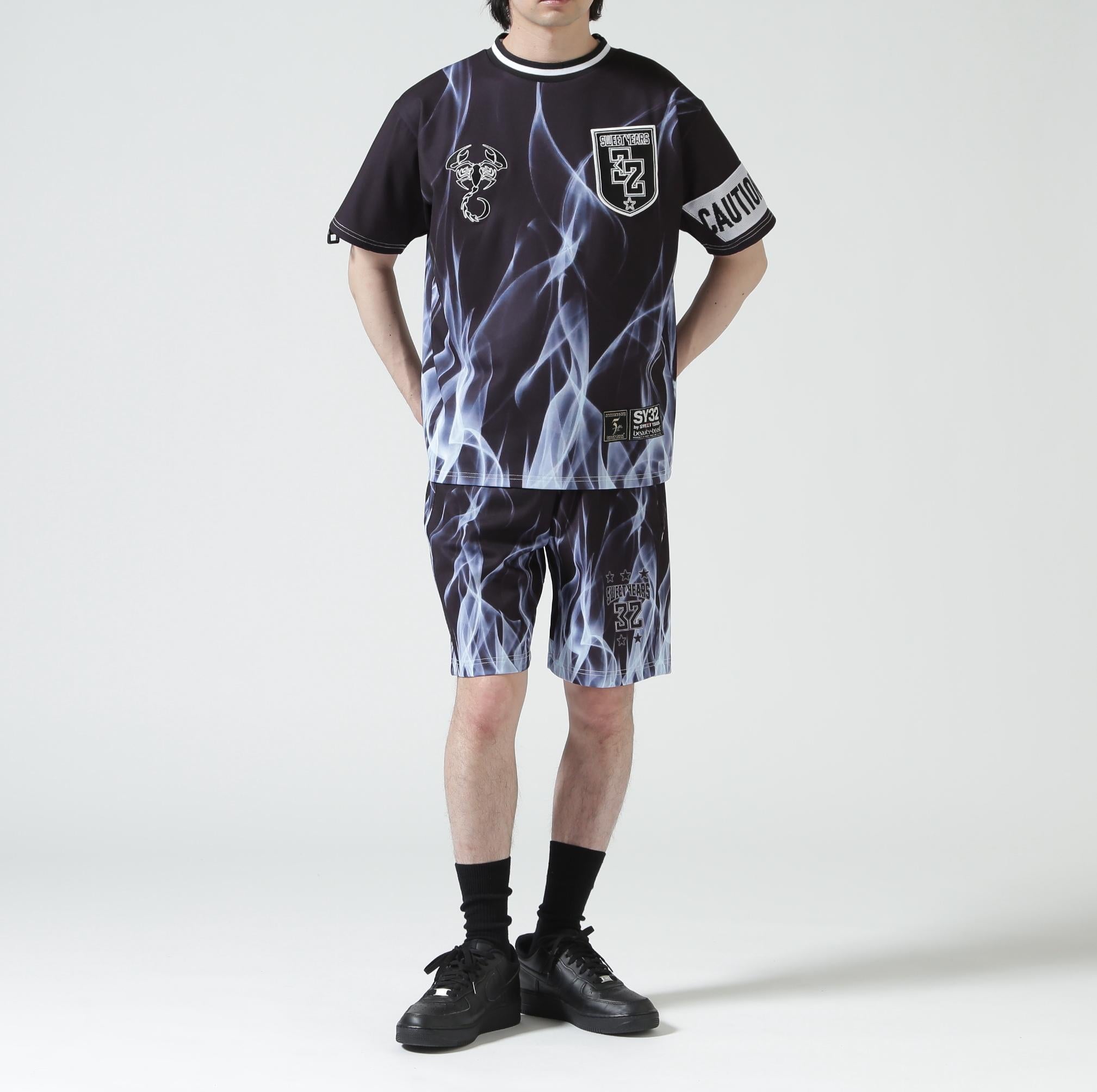 SY32 by SWEET YEARS/SY32×beauty:beast SWEAT TEE ブラック系その他1