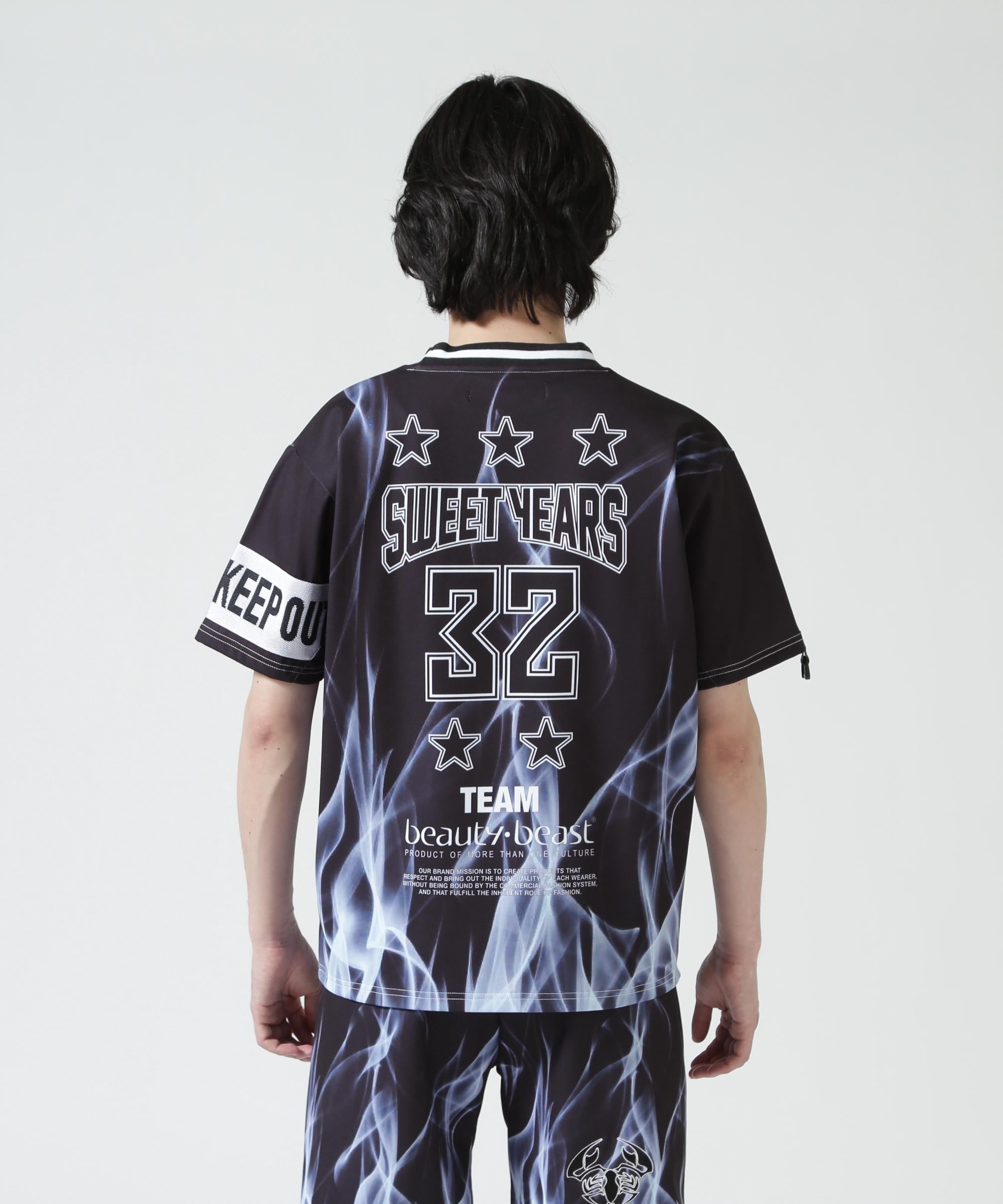 SY32 by SWEET YEARS/SY32×beauty:beast SWEAT TEE ブラック系その他1
