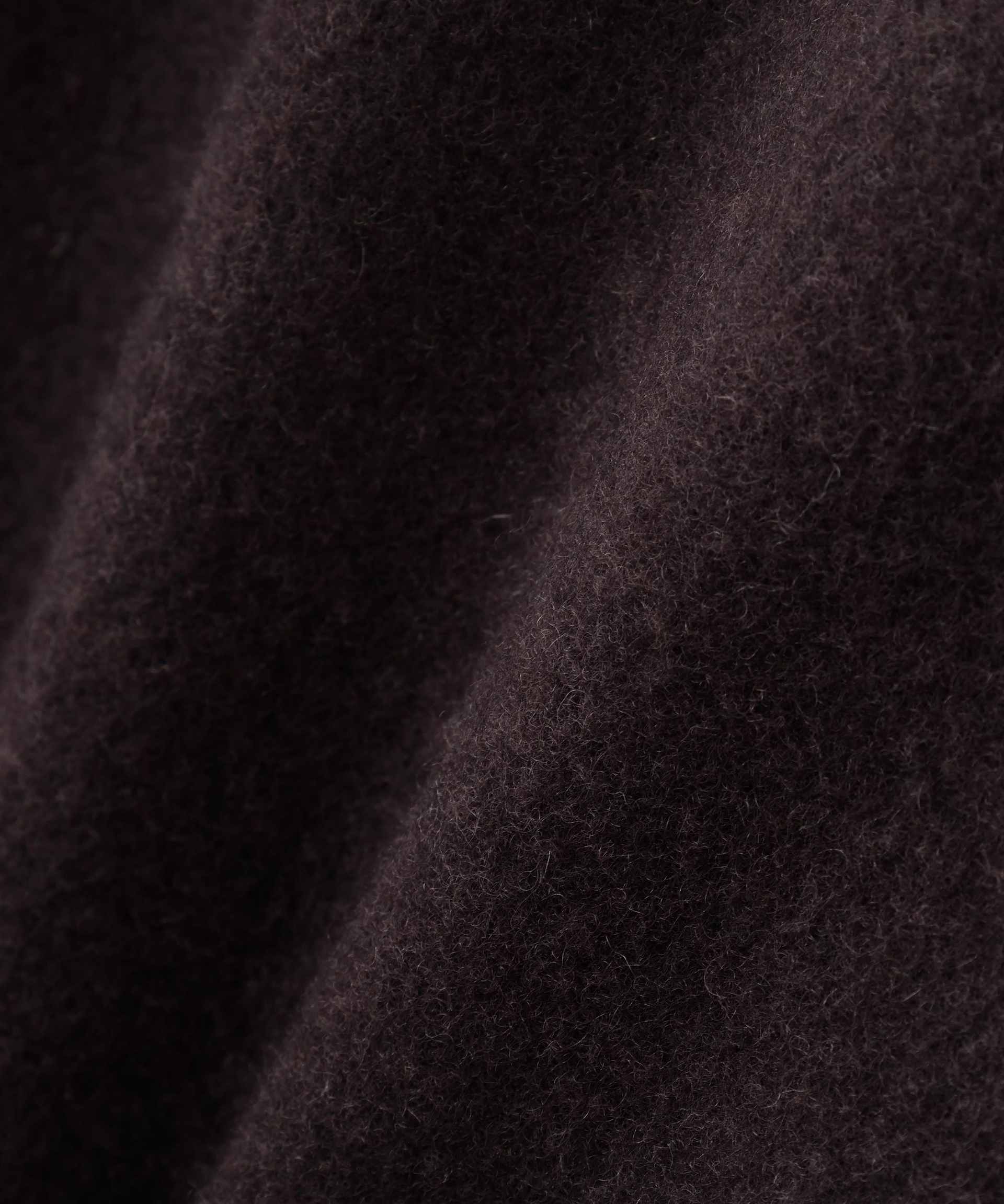 ビッグカラーダブルチェスターコート チャコール1