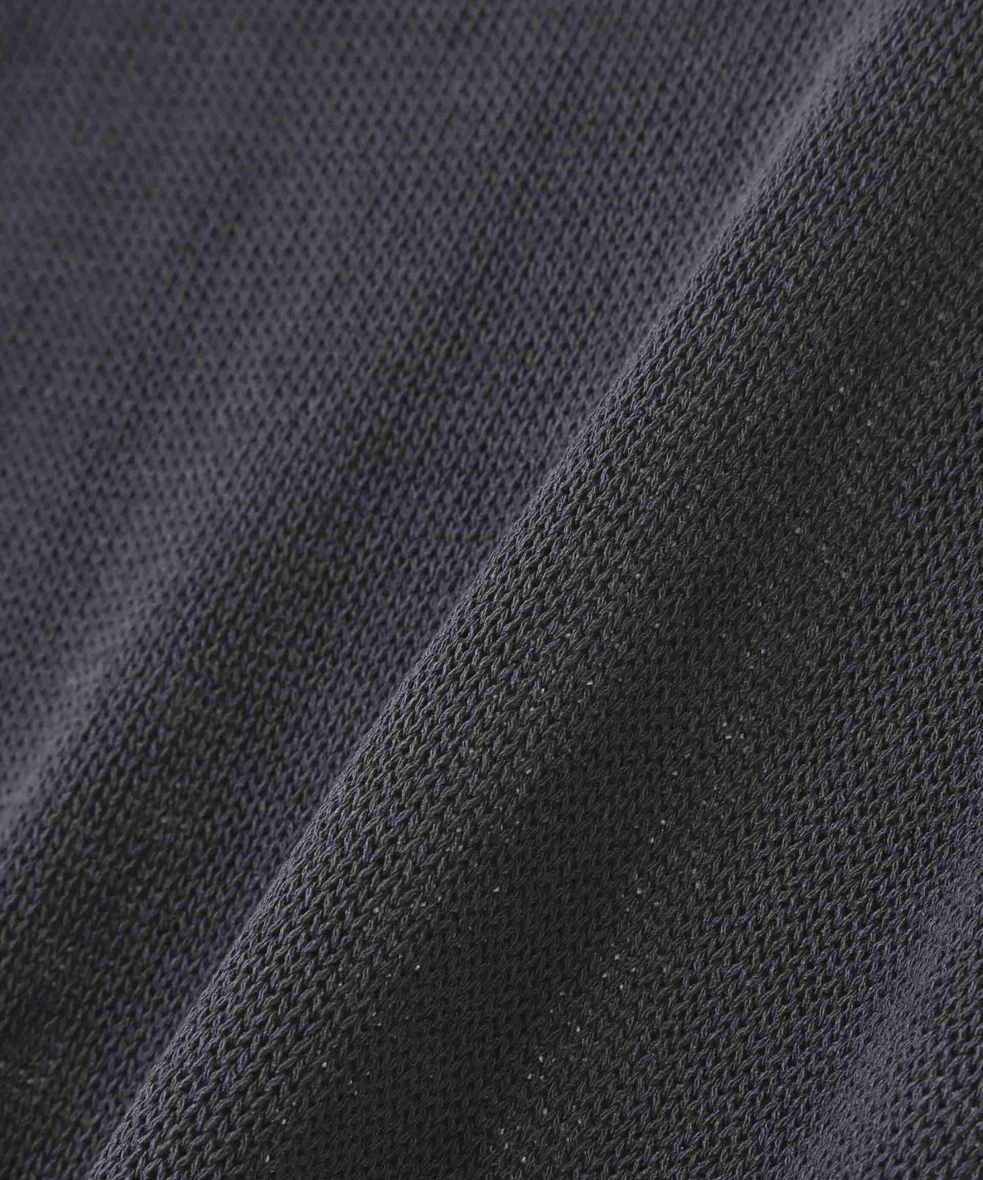 ディープVネックボクシーニット チャコール1