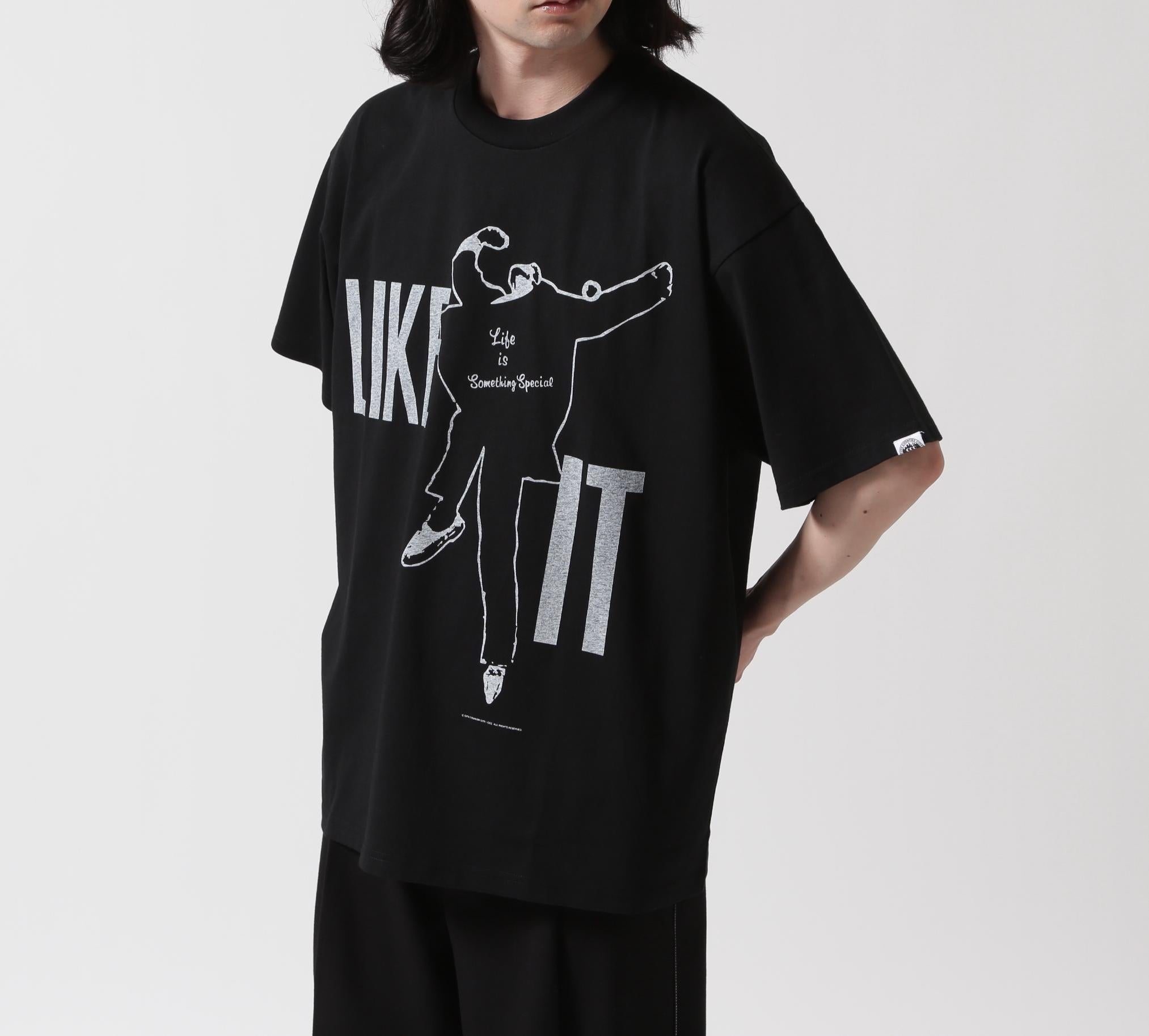 CITY COUNT>Y CITY /シティーカントリーシティー /COTTON S/S T-SHI>T_LIKE IT ブラック