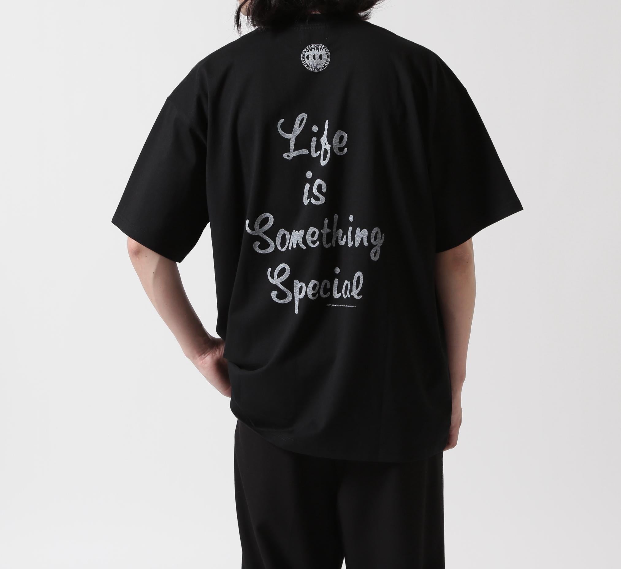 CITY COUNT>Y CITY /シティーカントリーシティー /COTTON S/S T-SHI>T_LIKE IT ブラック