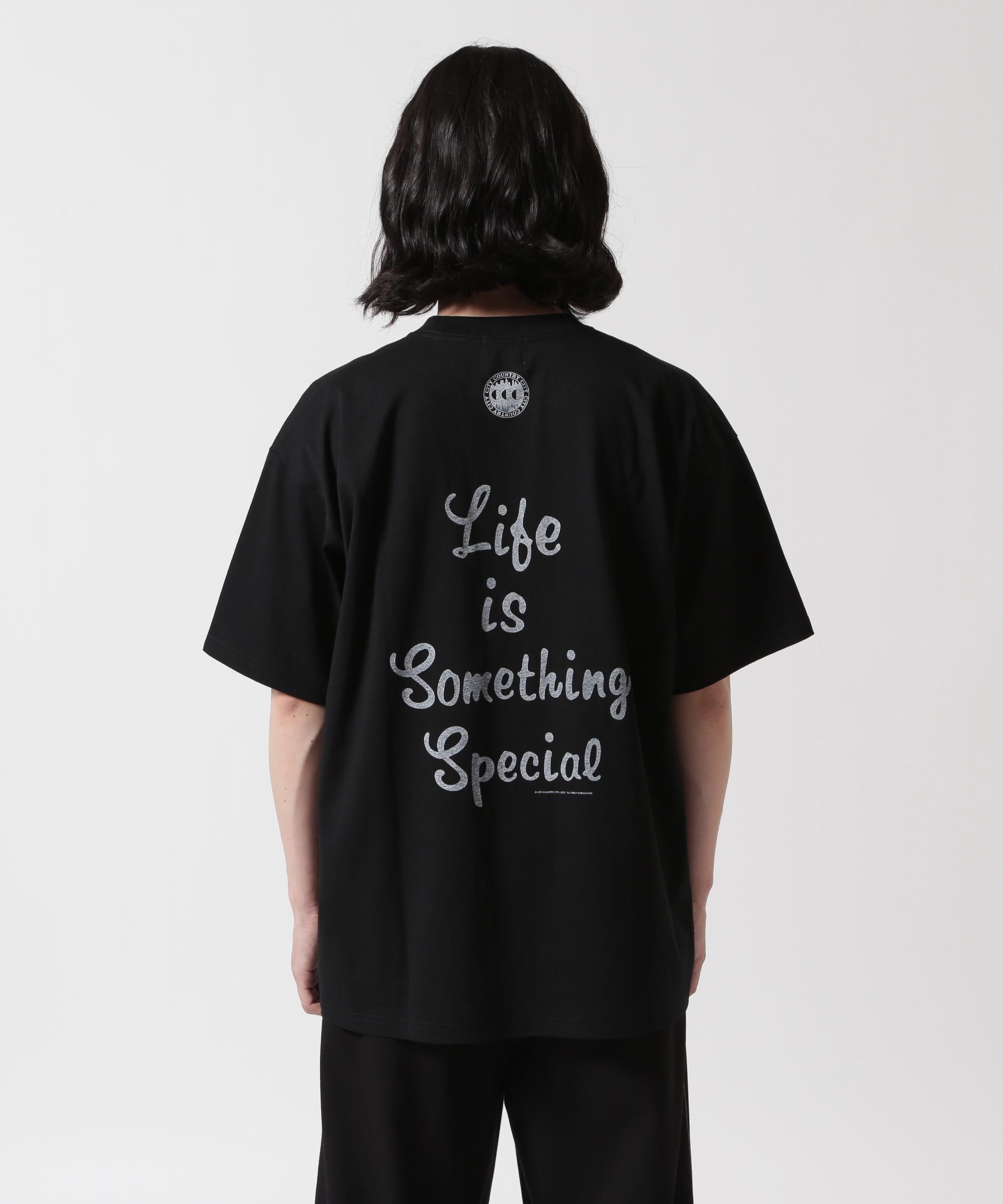 CITY COUNT>Y CITY /シティーカントリーシティー /COTTON S/S T-SHI>T_LIKE IT ブラック