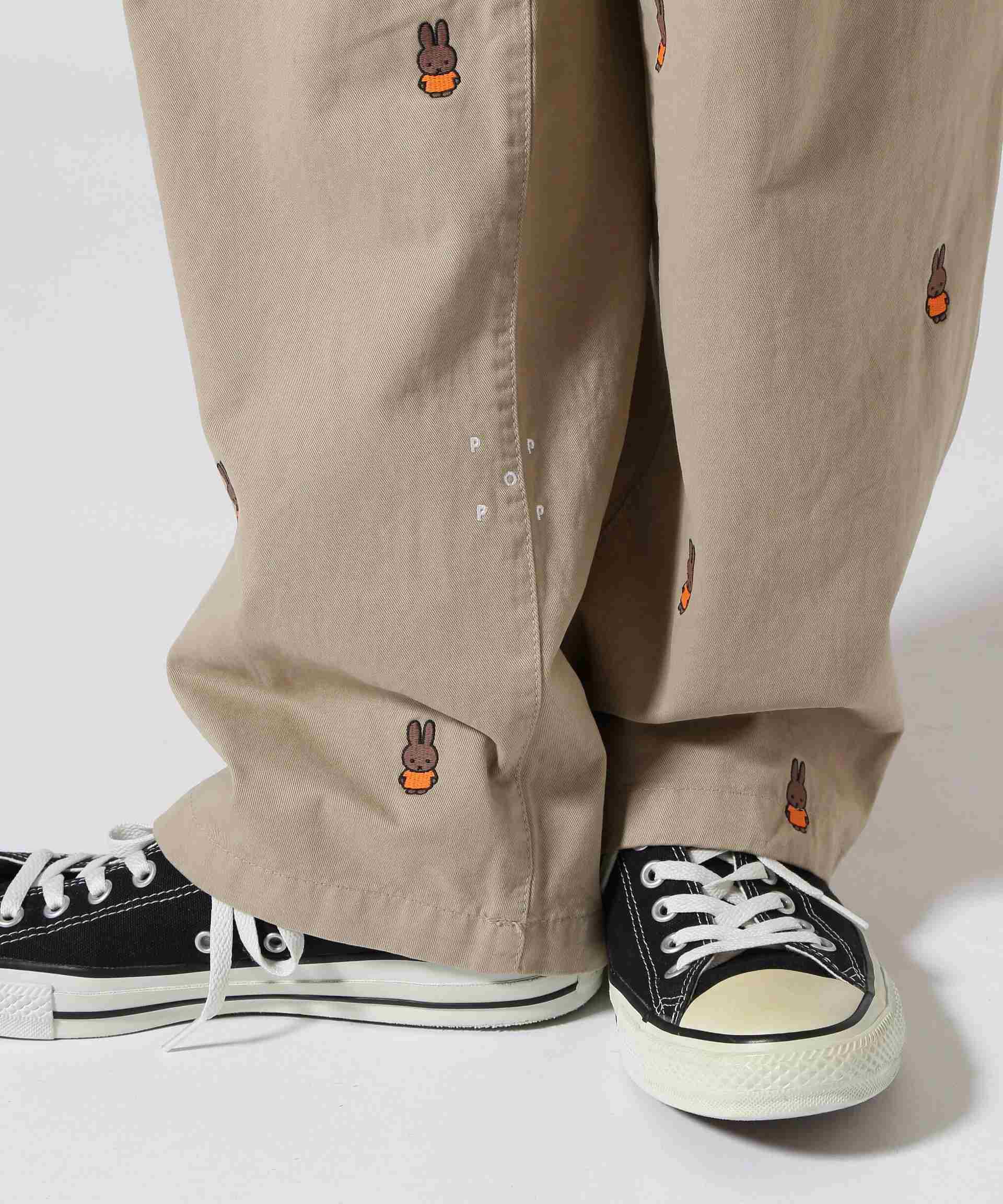 POP T>ADING COMPANY/ポップトレーディングカンパニー/Pop & Miffy Suit Pant ベージュ