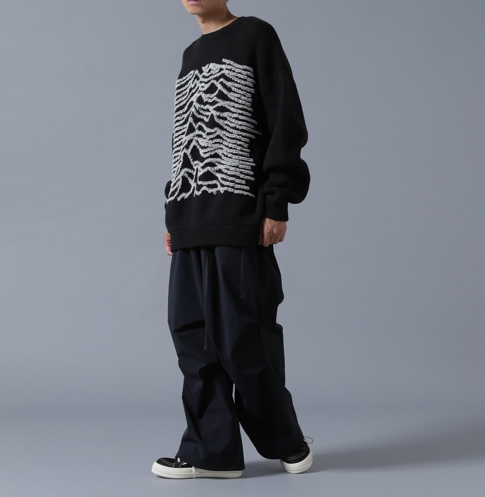 DankeSchon/ダンケシェーン/LAYE>NYLON WIDESNOW PANTS ブラック