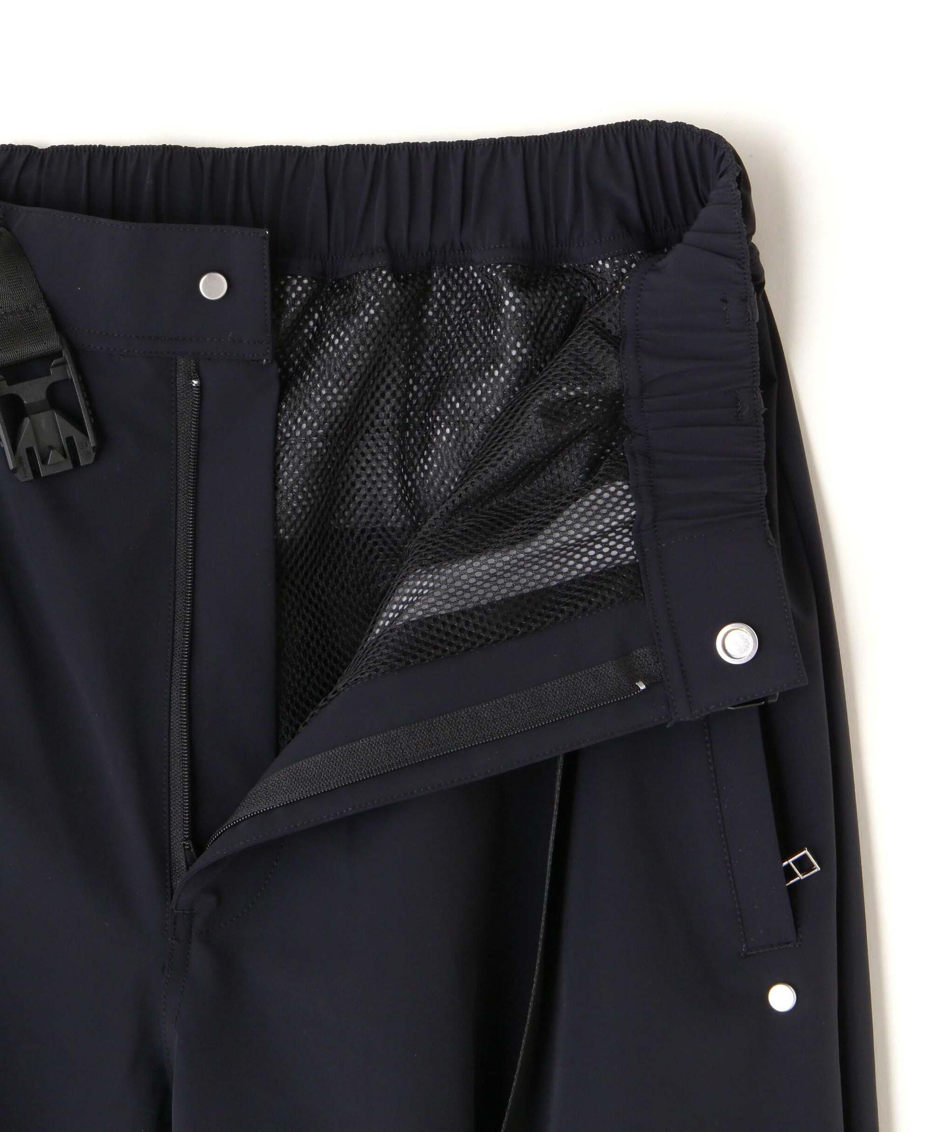 DankeSchon/ダンケシェーン/LAYE>NYLON WIDESNOW PANTS ブラック