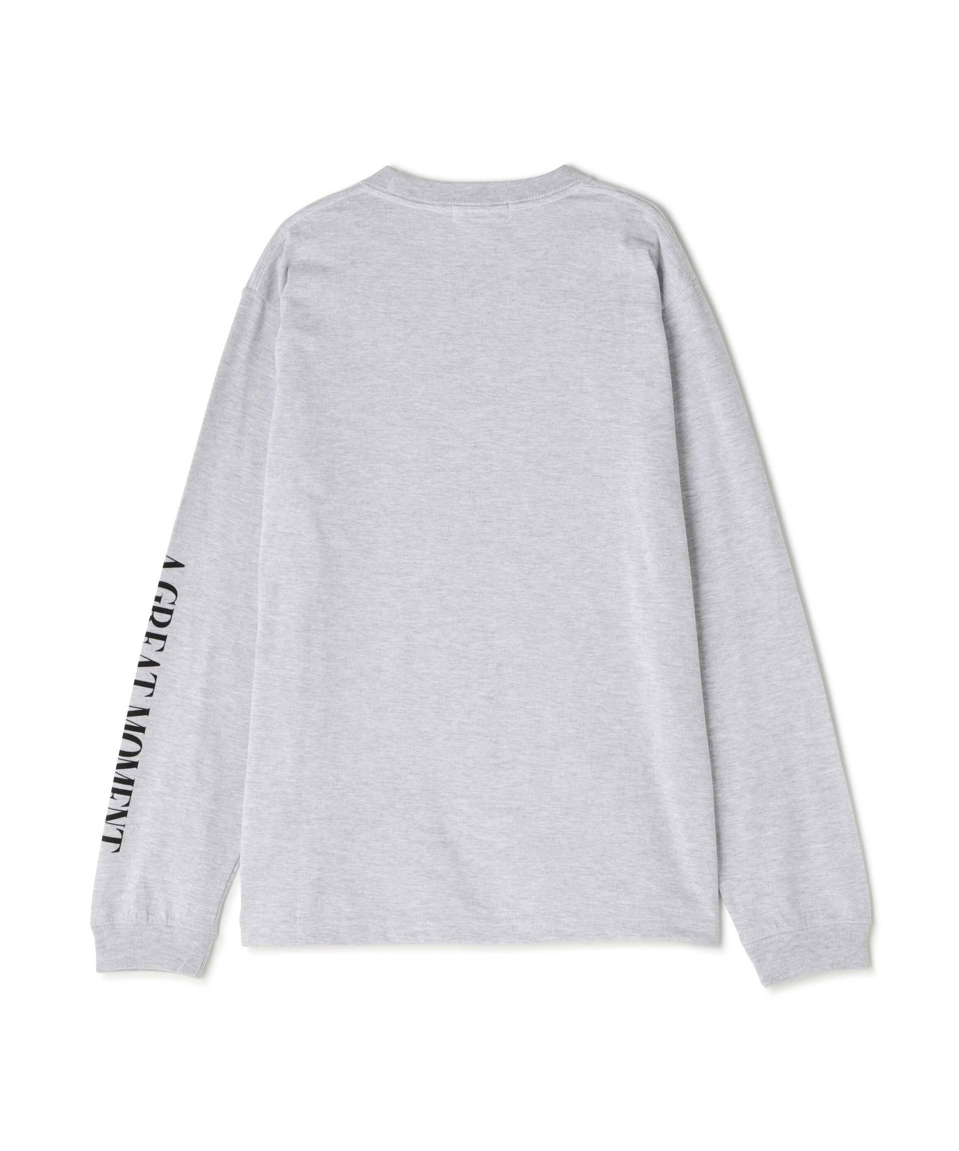 GOOD >OCK SPEED <グッドロックスピード LIFE ロンT グレー